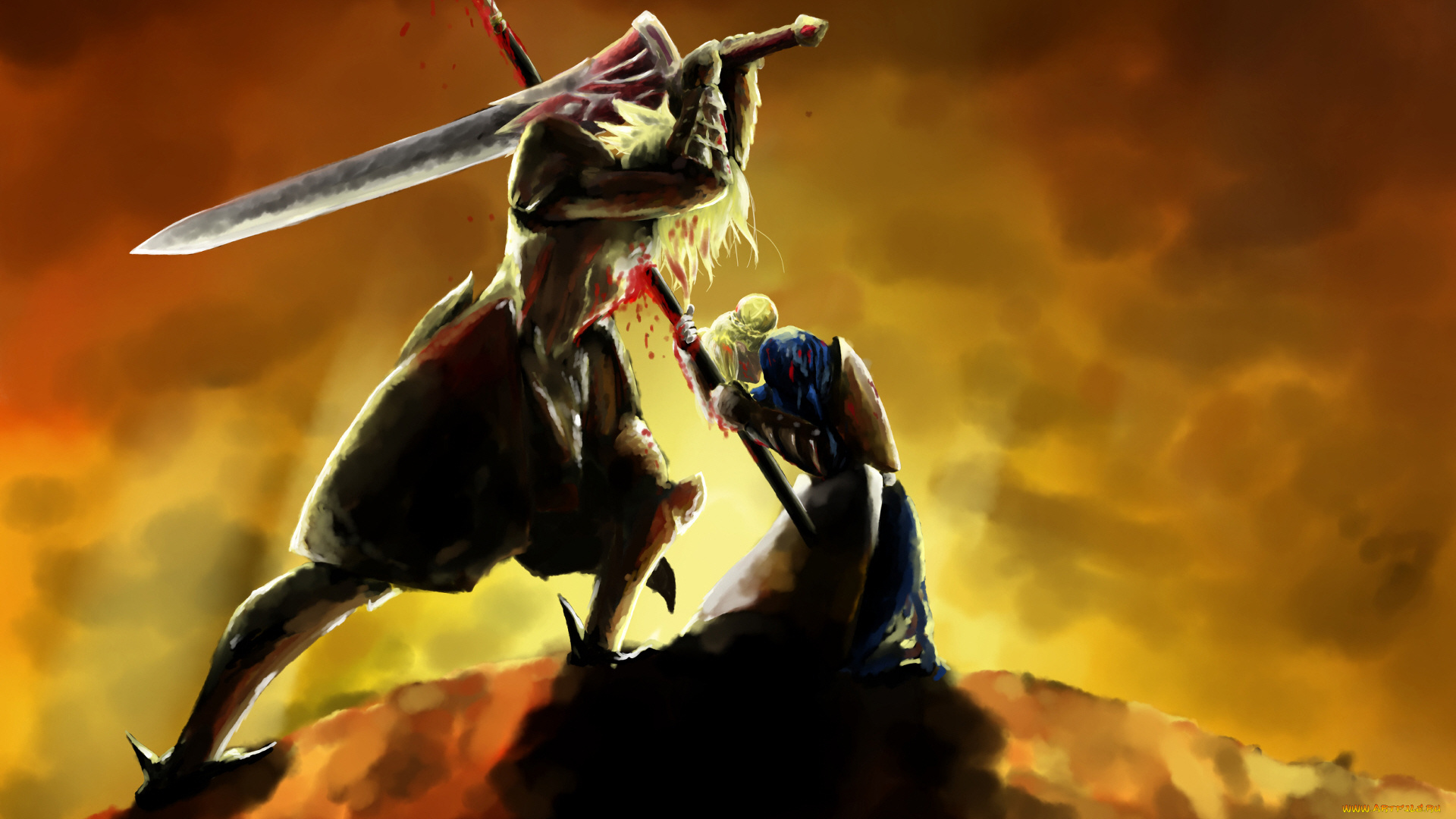 аниме, fate, stay, night, , grand, order, , apocrypha, двое