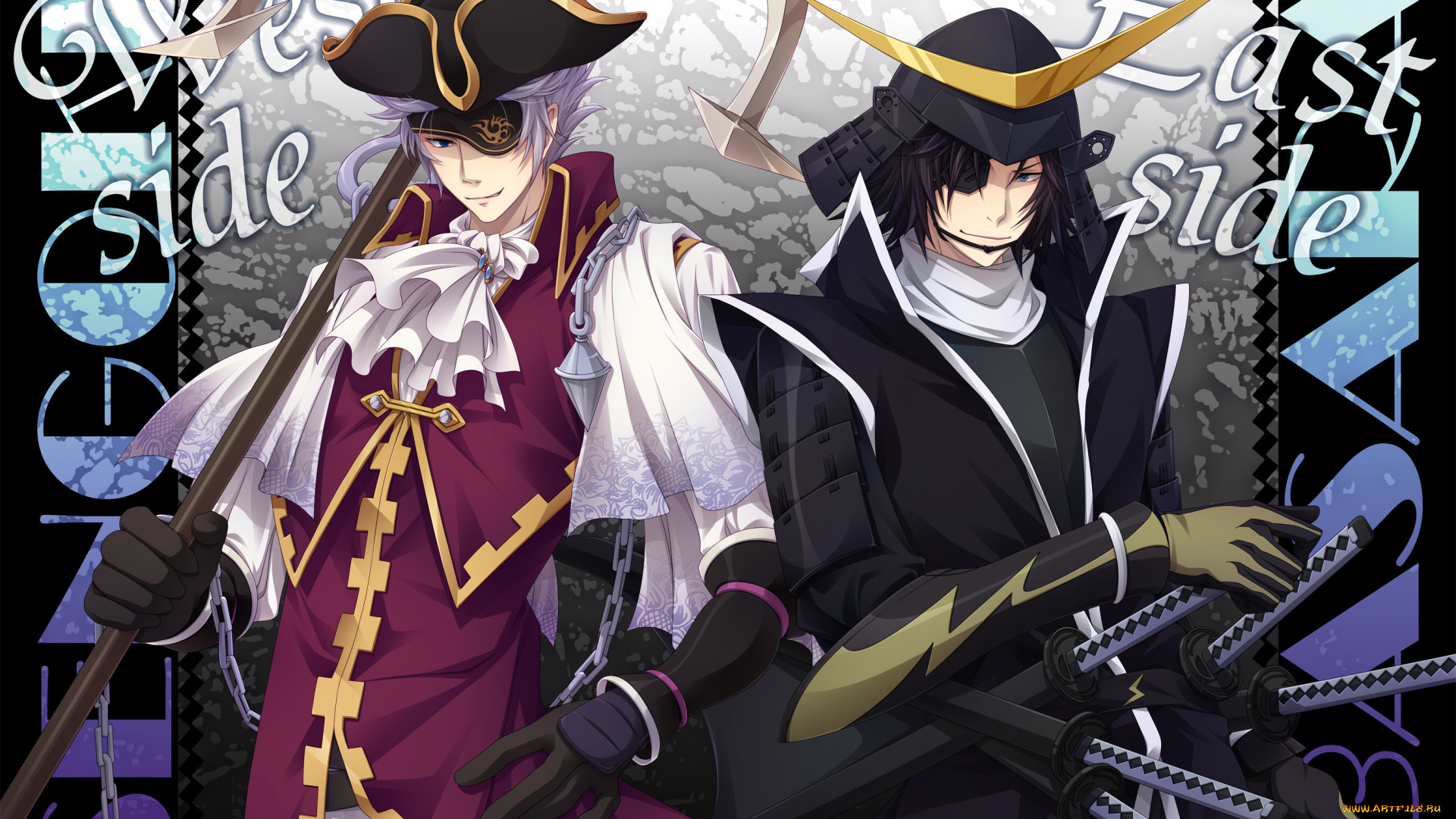 аниме, sengoku, basara, эпоха, смут