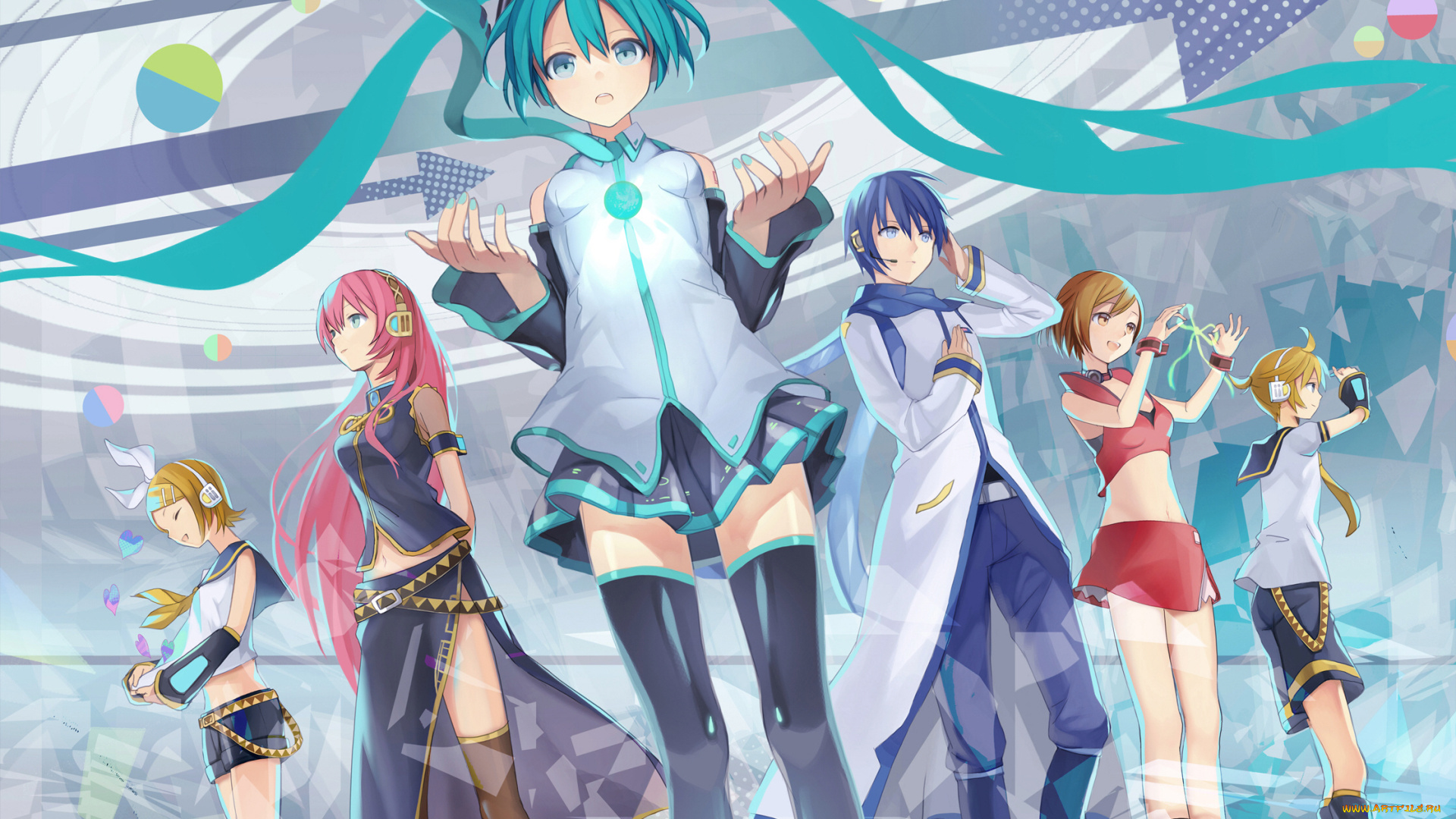 аниме, vocaloid, вокалоид