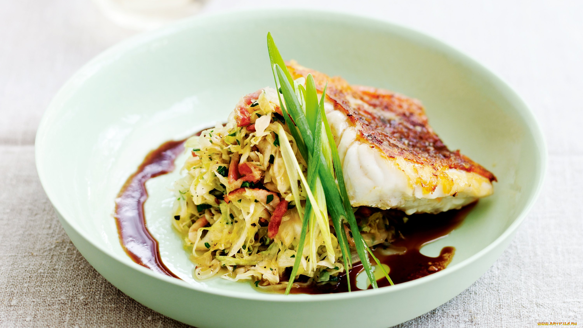 еда, рыбные, блюда, , с, морепродуктами, форель