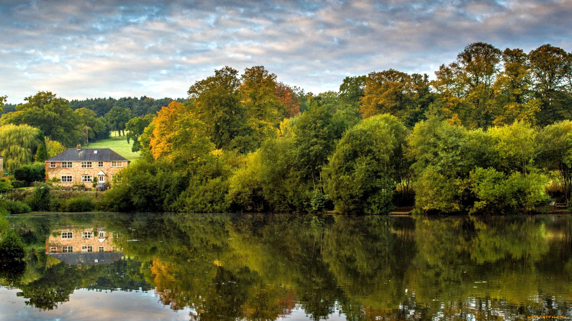 природа, реки, озера, отражение