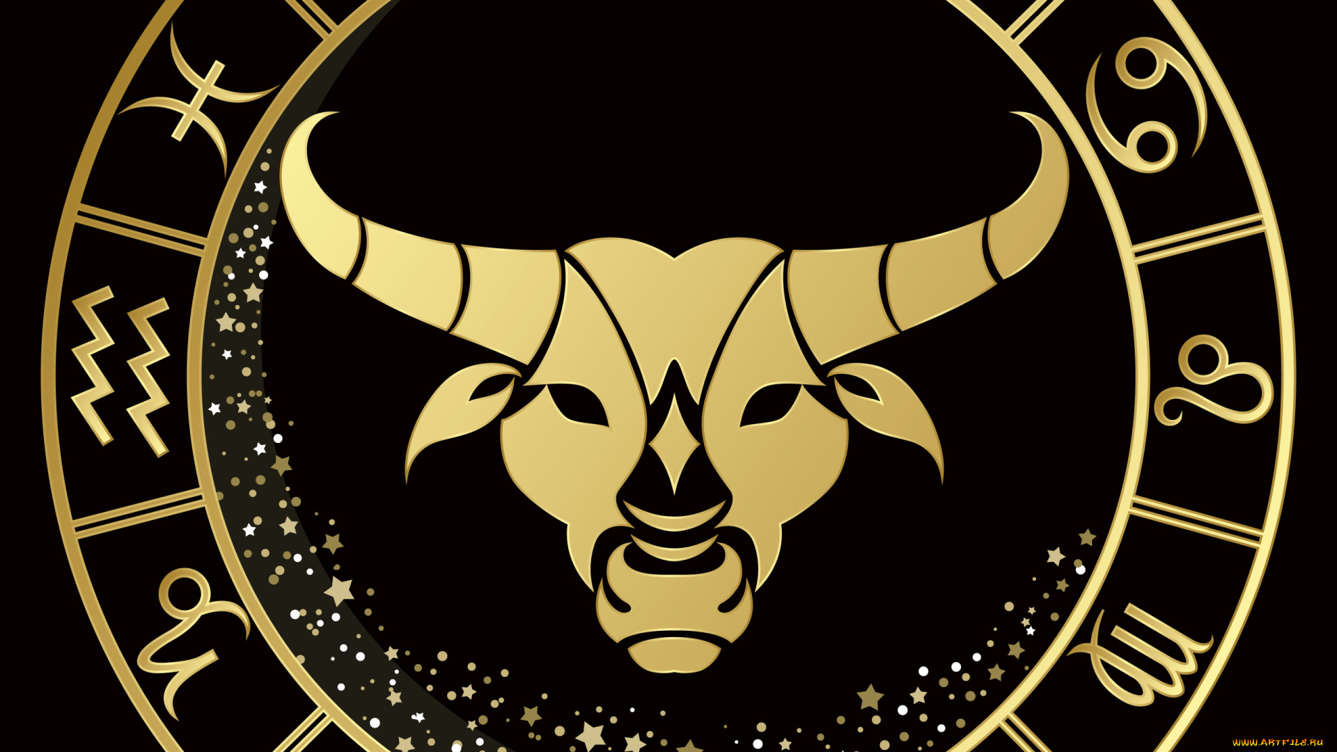 разное, знаки, зодиака, телец