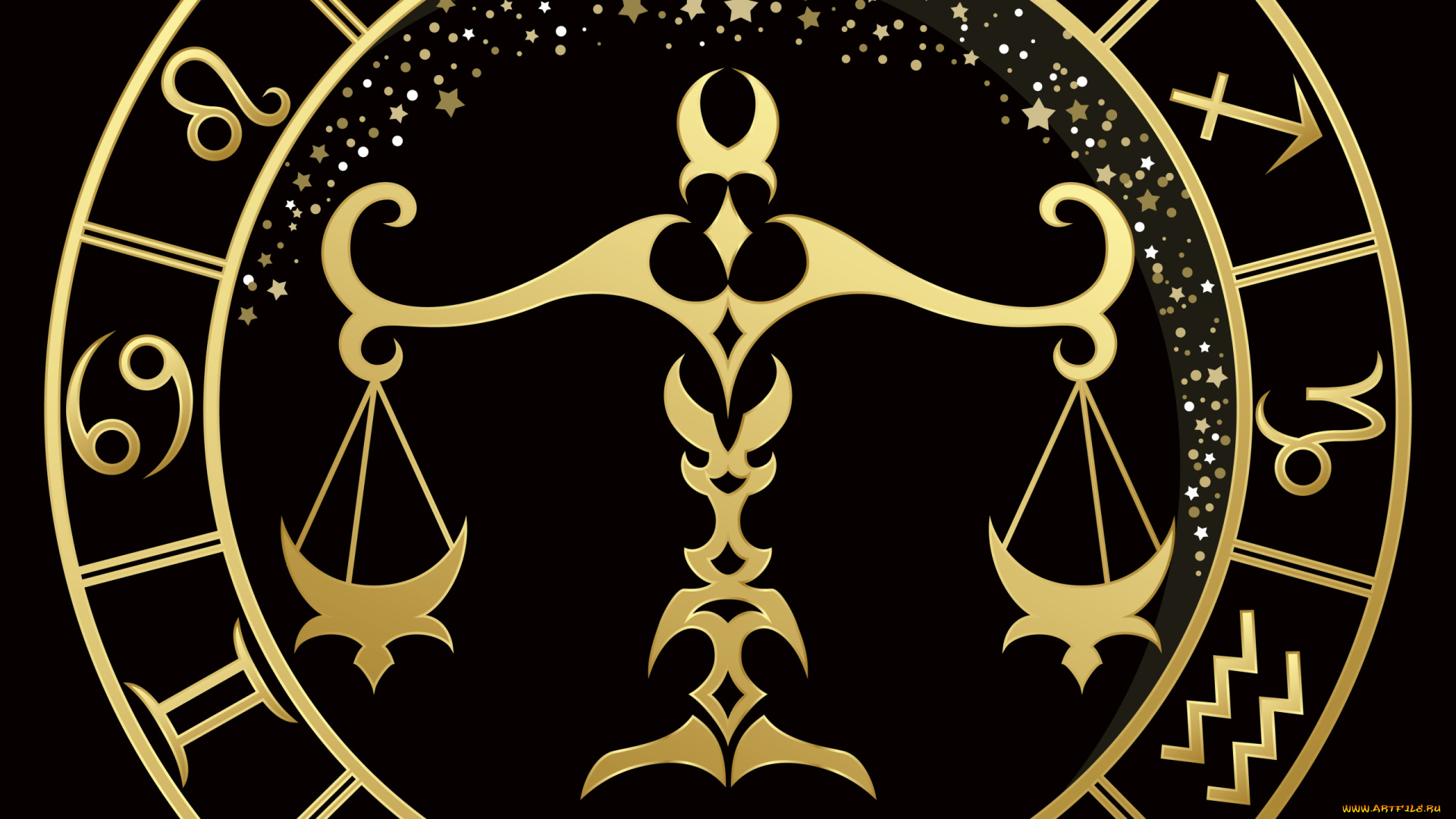 разное, знаки, зодиака, весы