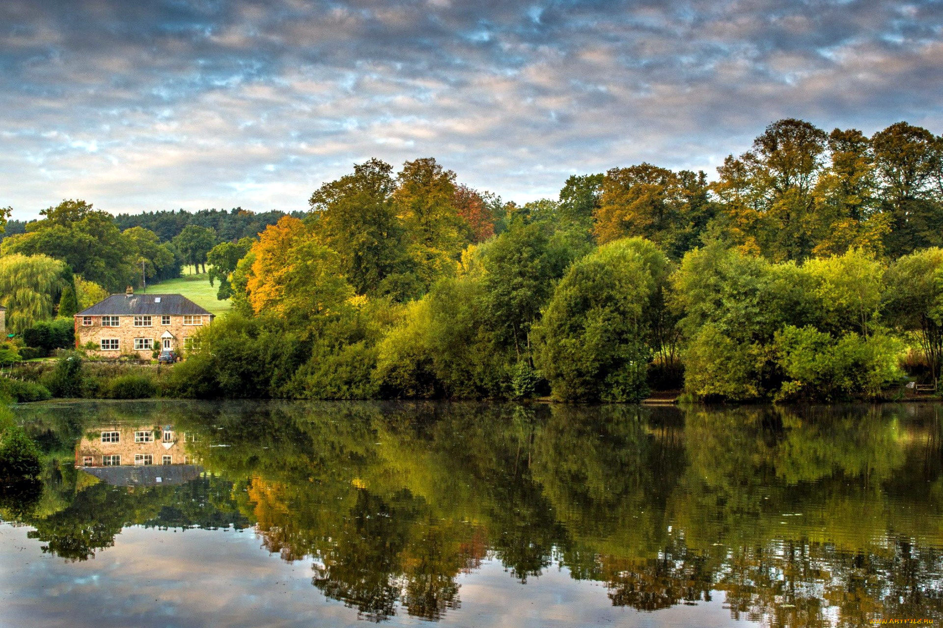 природа, реки, озера, отражение