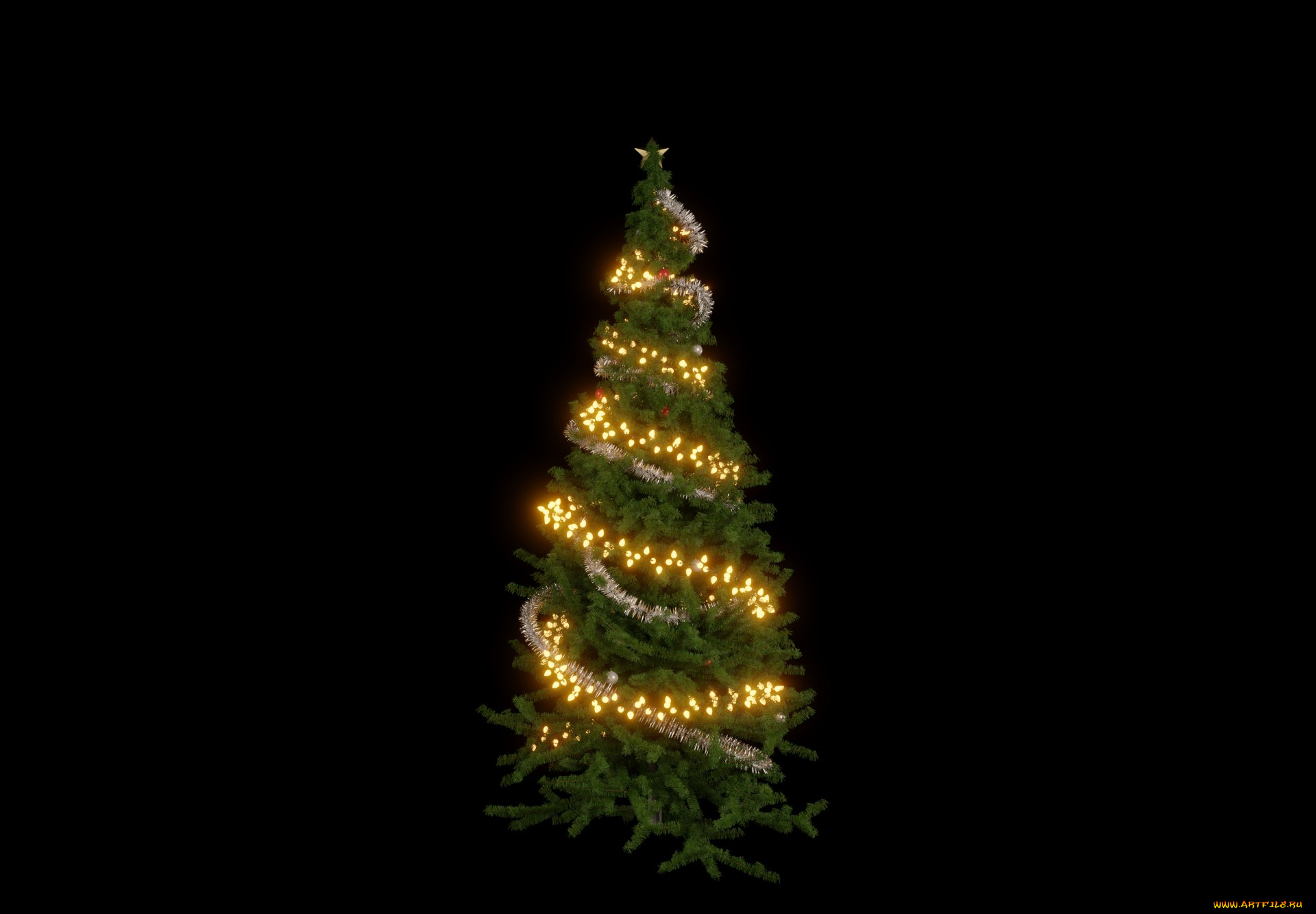 3д, графика, праздники, , holidays, елка, украшения