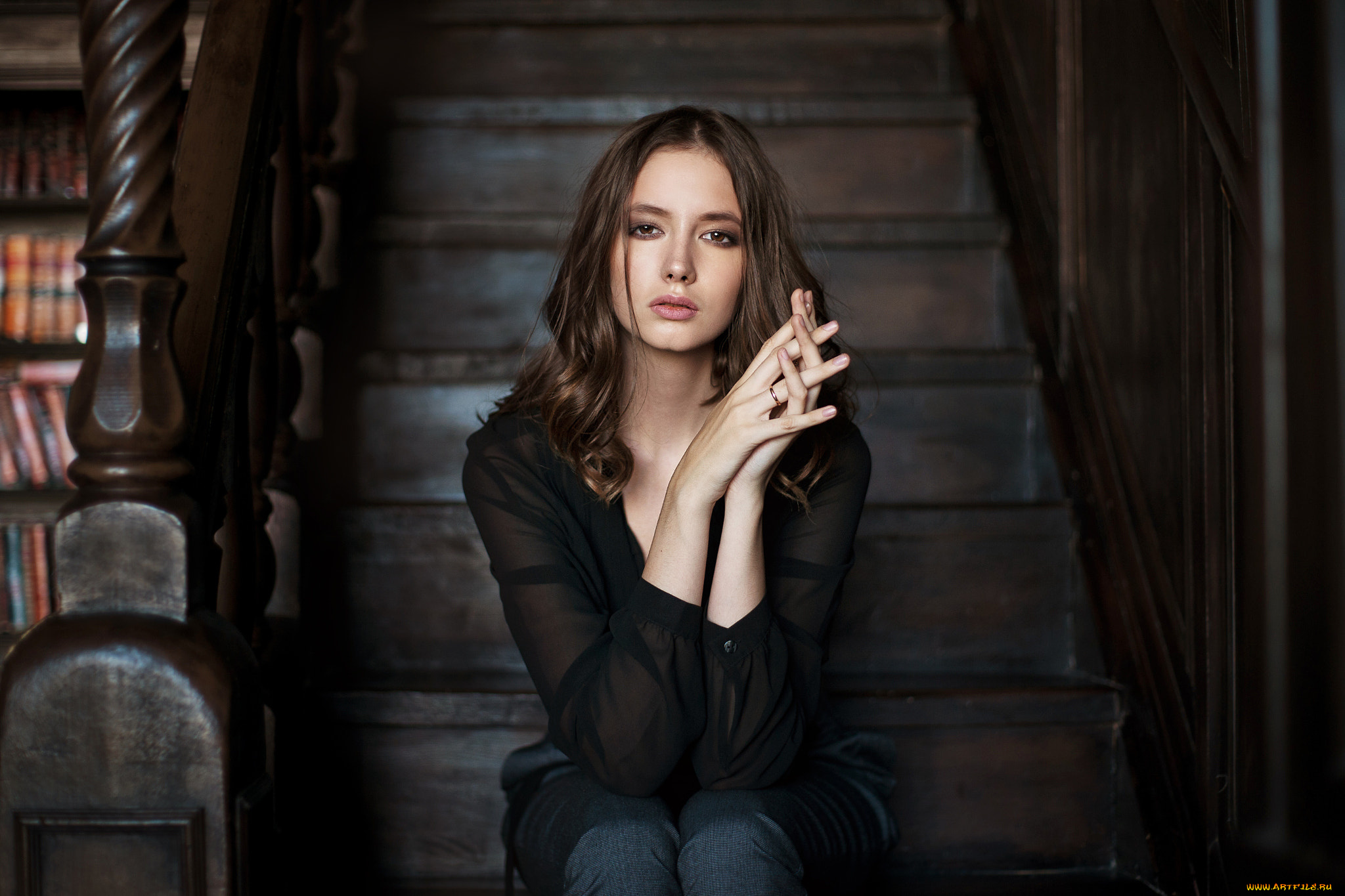 disha, shemetova, , 2019, девушки, disha, shemetova, лестница, модели, брюнетки, disha, shemetova