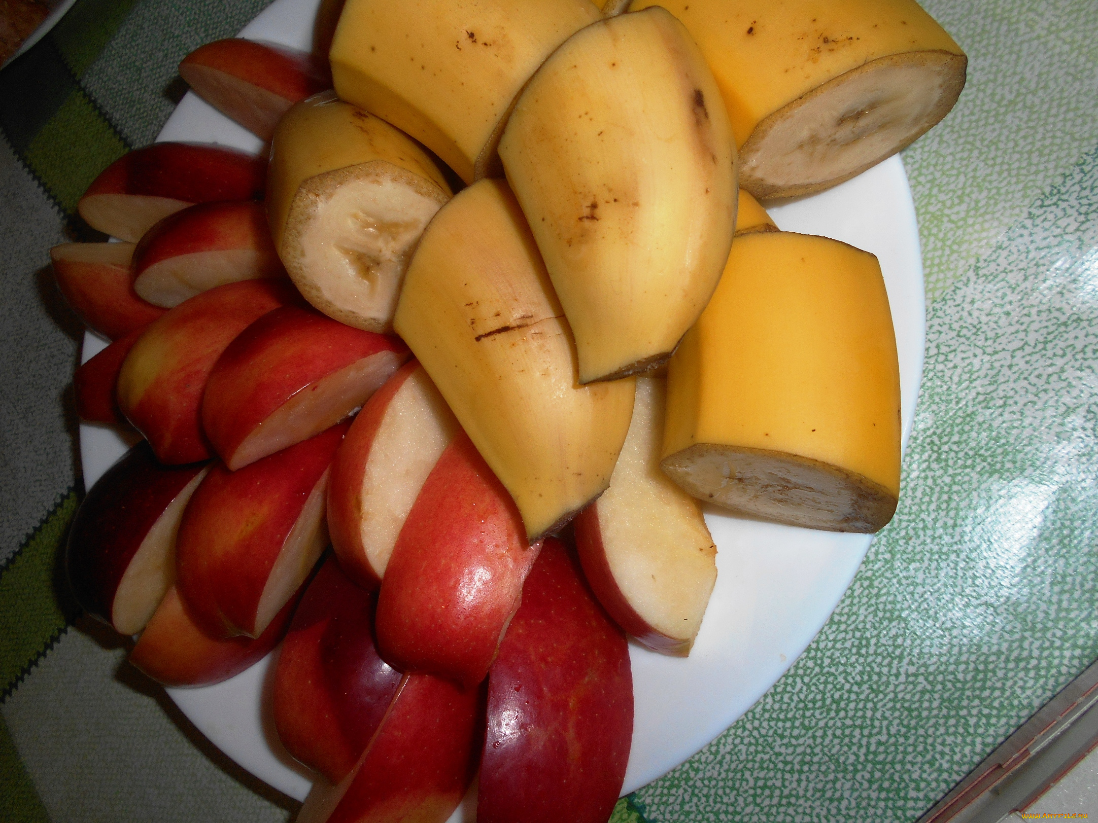 еда, бананы, яблоки