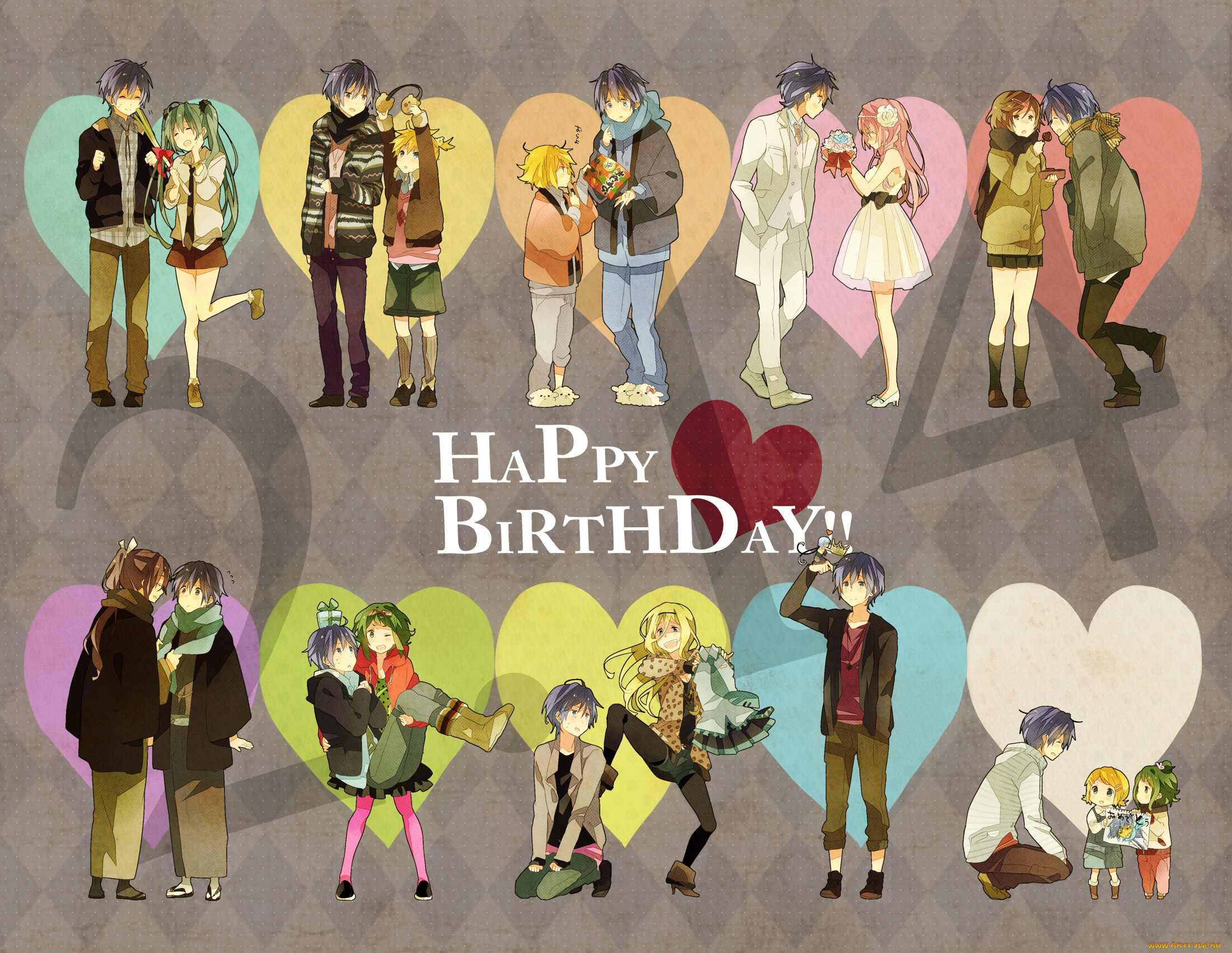 аниме, vocaloid, вокалоид