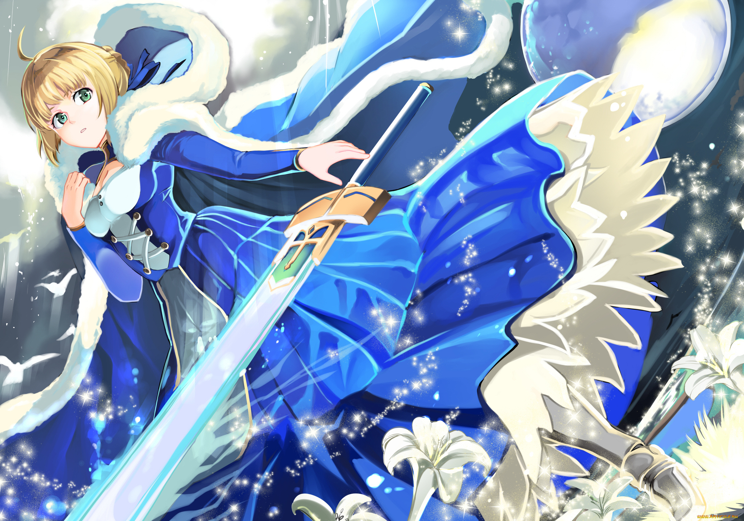 аниме, fate, stay, night, , grand, order, , apocrypha, девушка