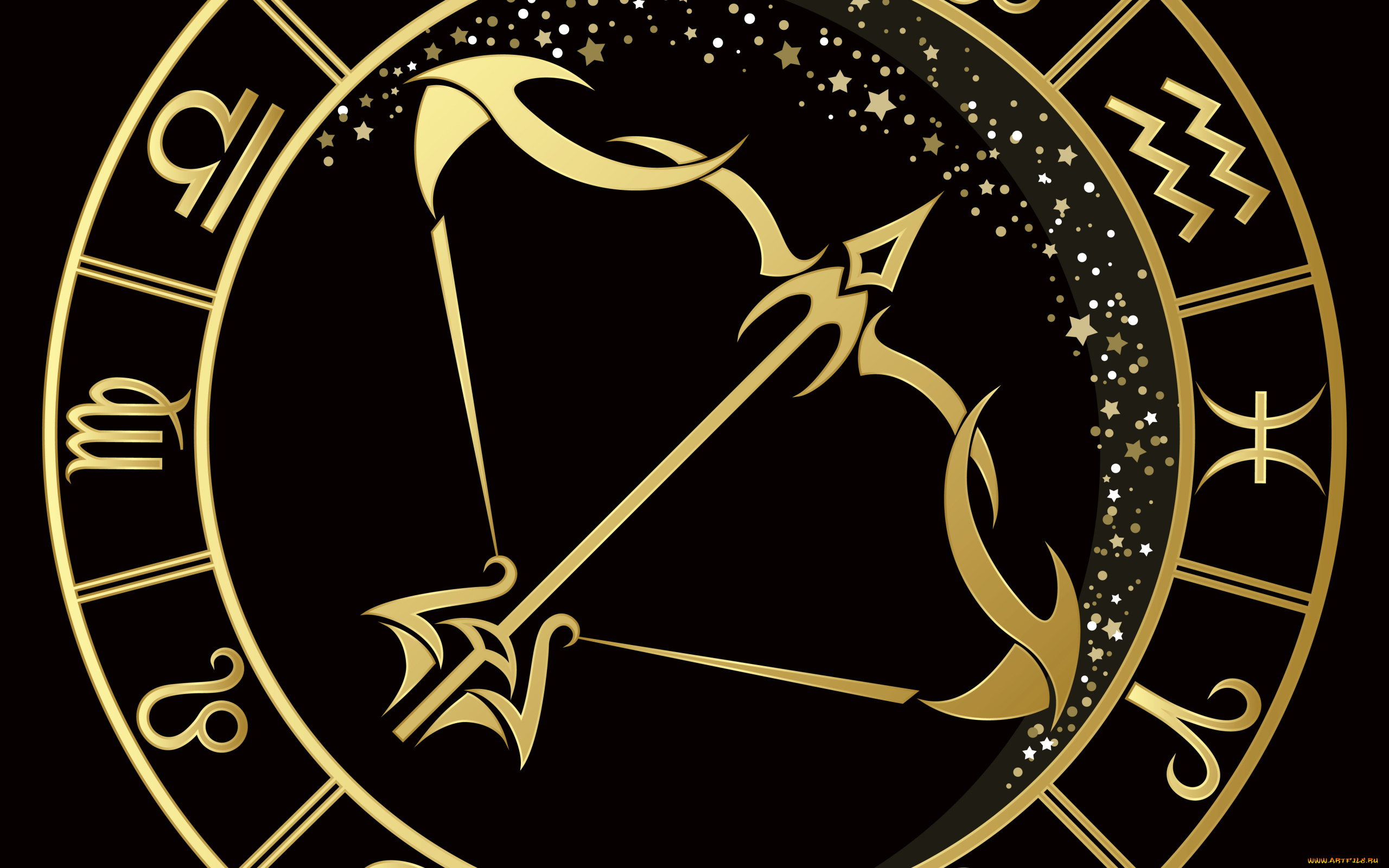 разное, знаки, зодиака, стрелец