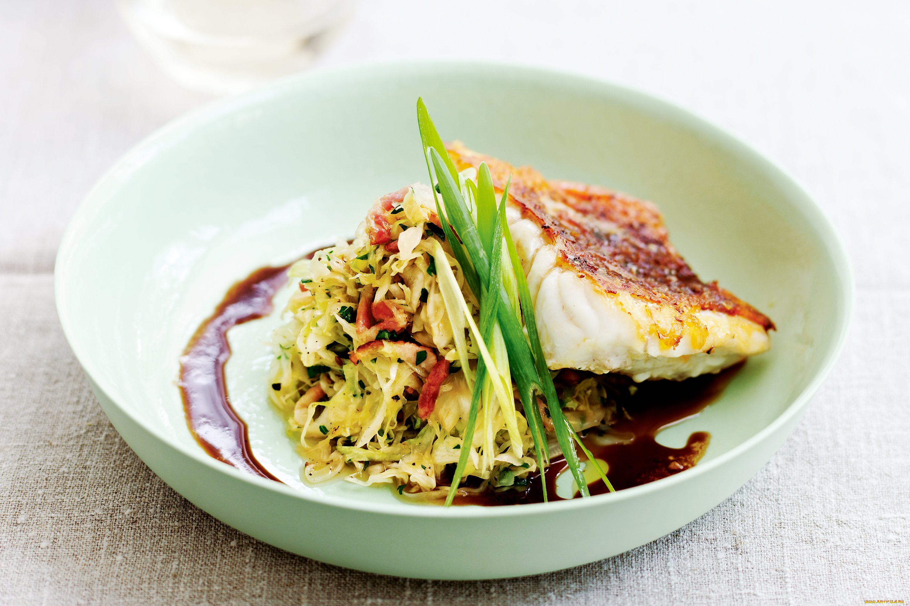 еда, рыбные, блюда, , с, морепродуктами, форель