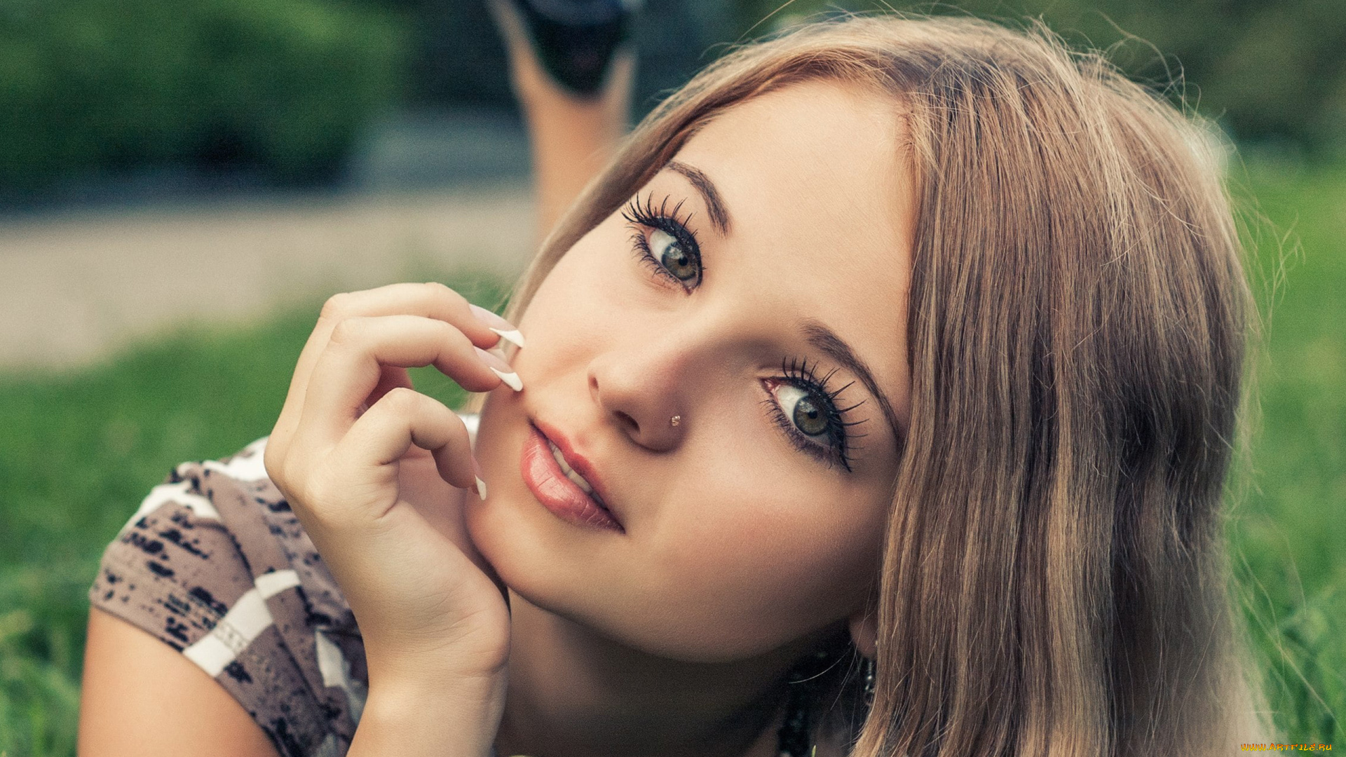 jeff, milton, девушки, jeff, milton, портрет, лицо, макияж, девушка, модель, светловолосая, красотка, красавица, сексуальная, флирт, взгляд, поза