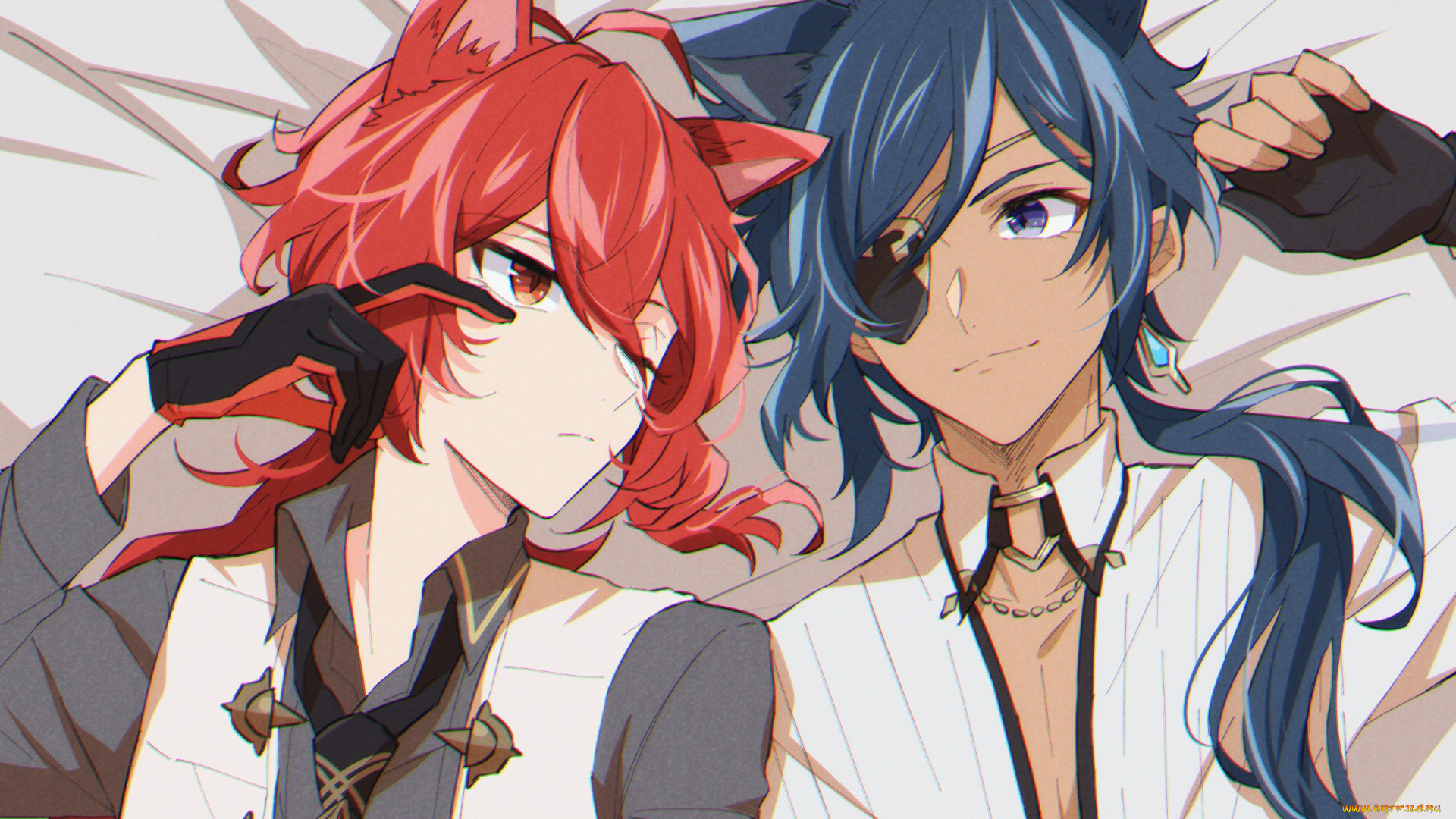 аниме, genshin, impact, genshin, impact