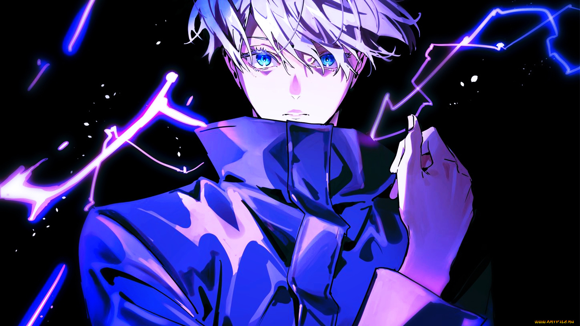 аниме, jujutsu, kaisen, магическая, битва