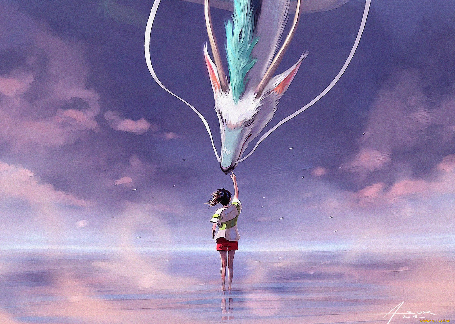 аниме, spirited, away, унесённые, призраками