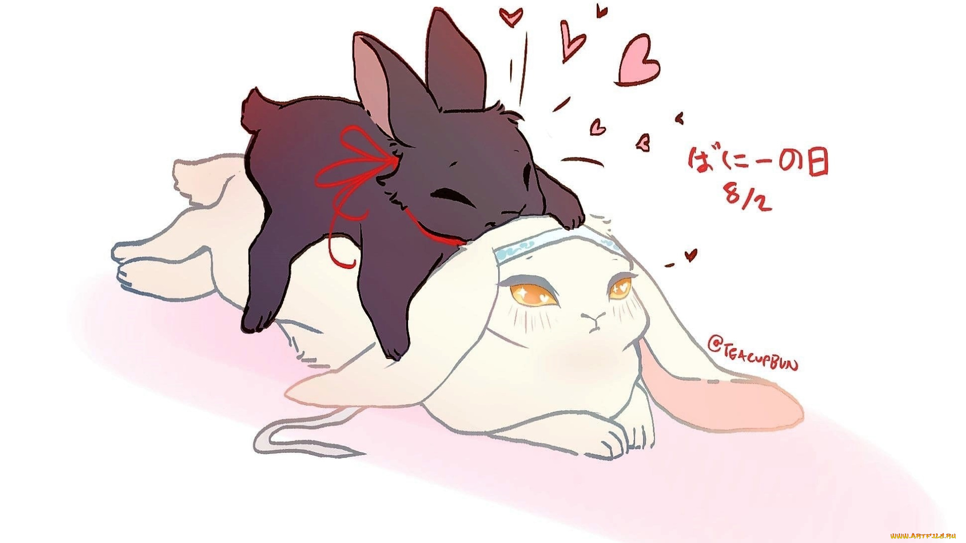 аниме, mo, dao, zu, shi, кролики