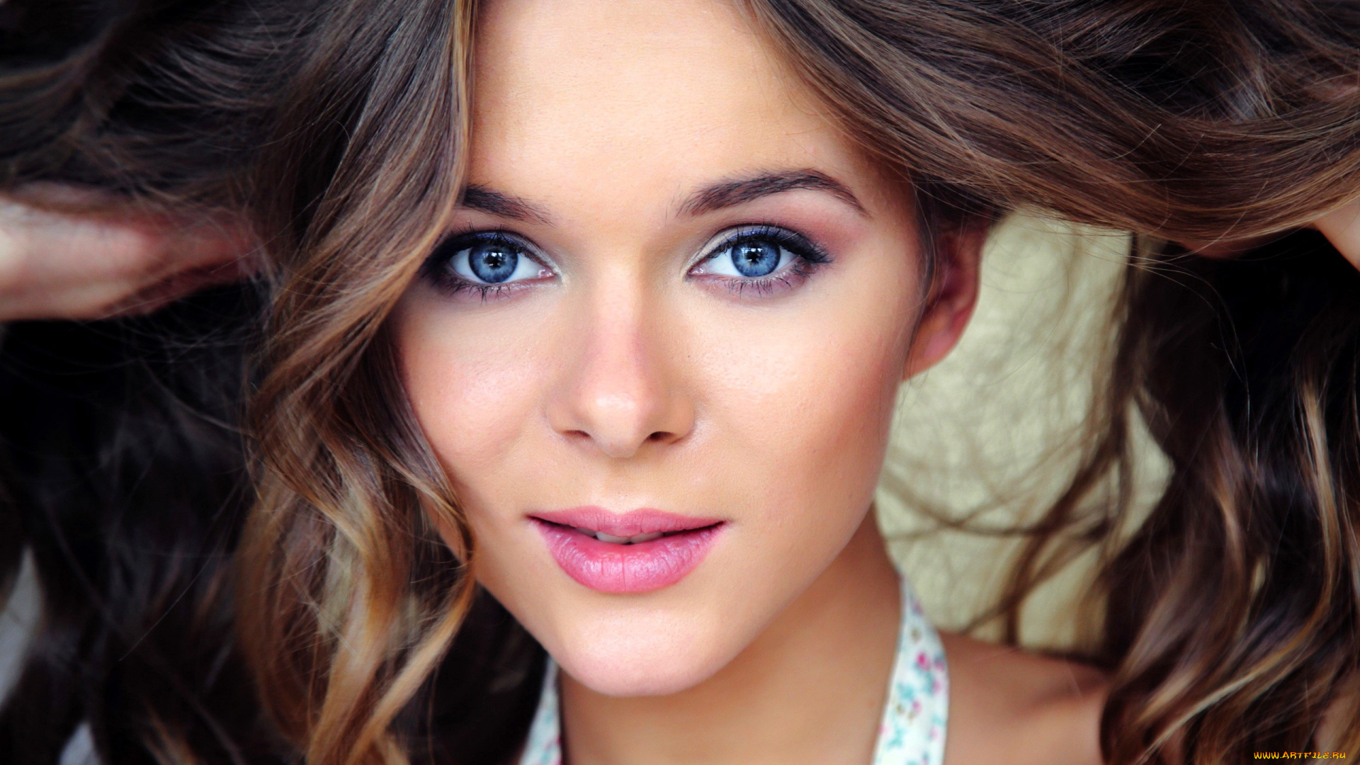 девушки, -, лица, , портреты, русая, лицо