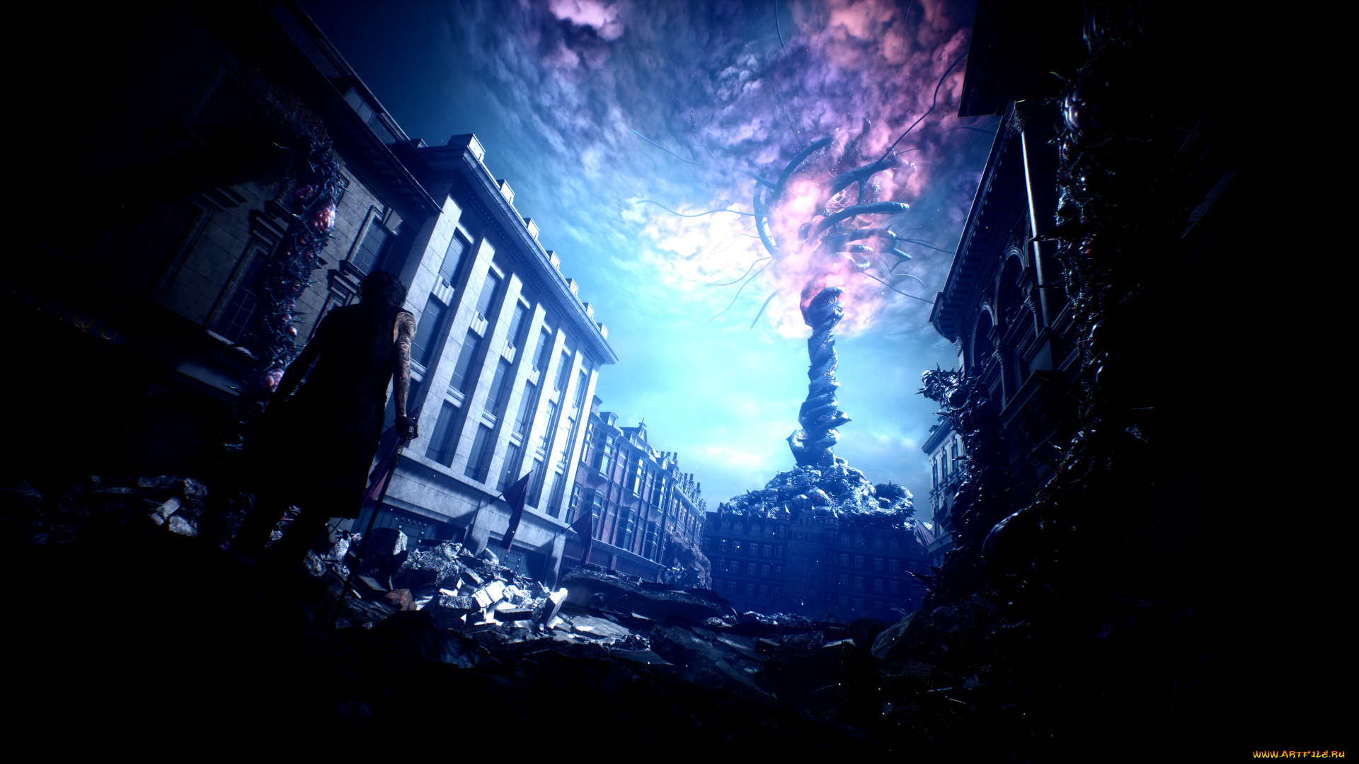 видео, игры, devil, may, cry, 5, devil, may, cry, 5