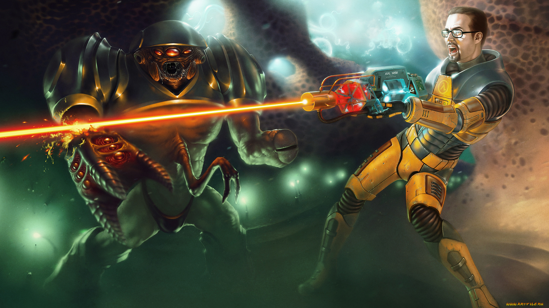 half, life, видео, игры