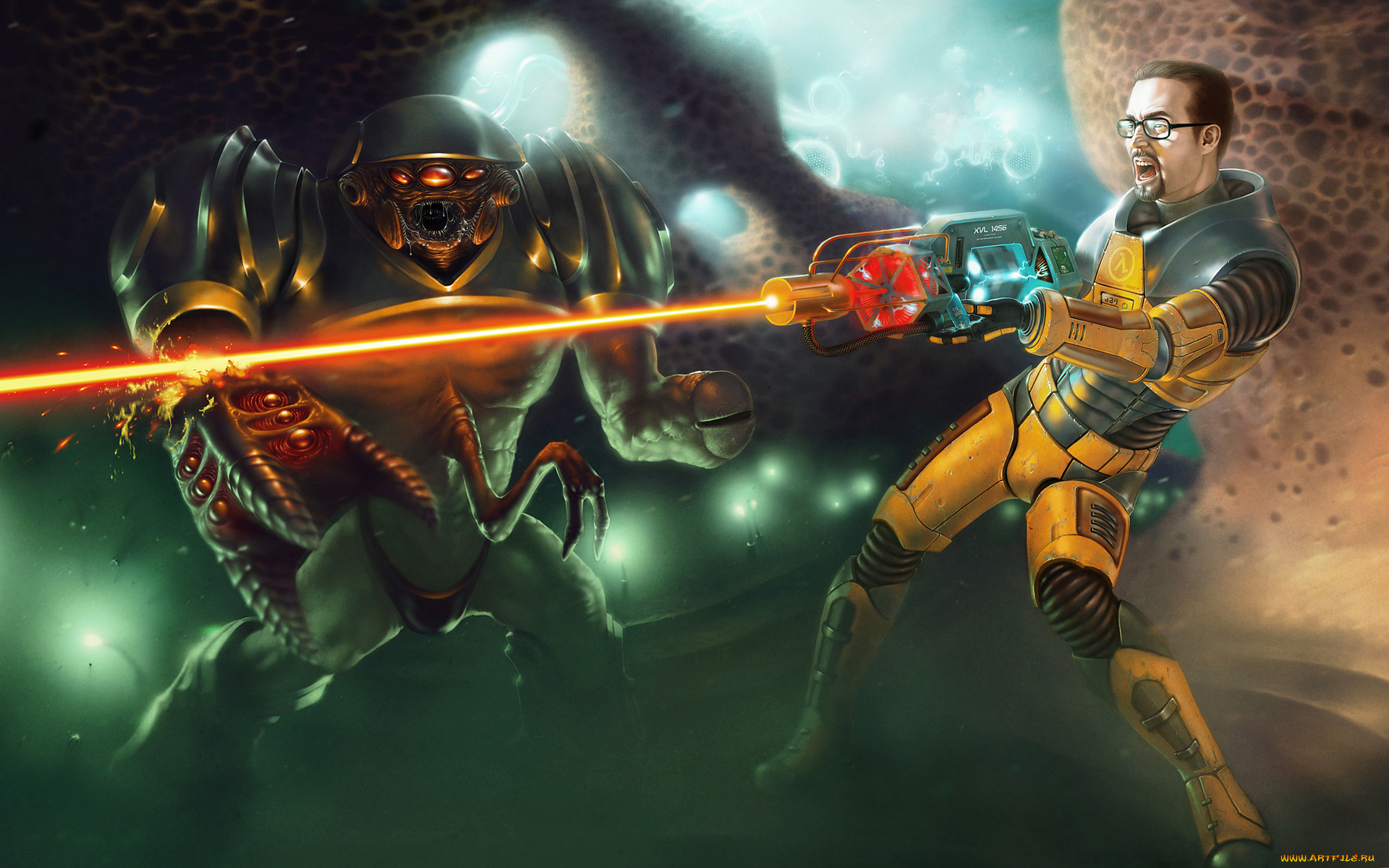 half, life, видео, игры