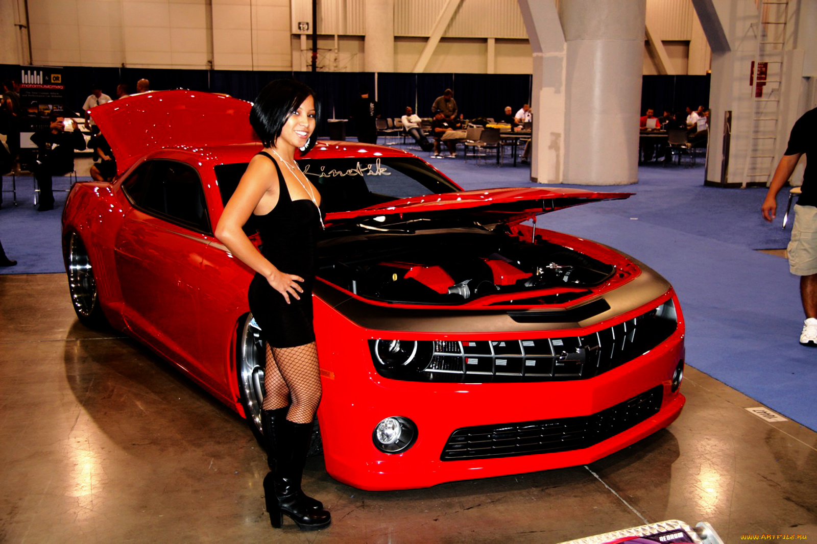 автомобили, авто, девушками