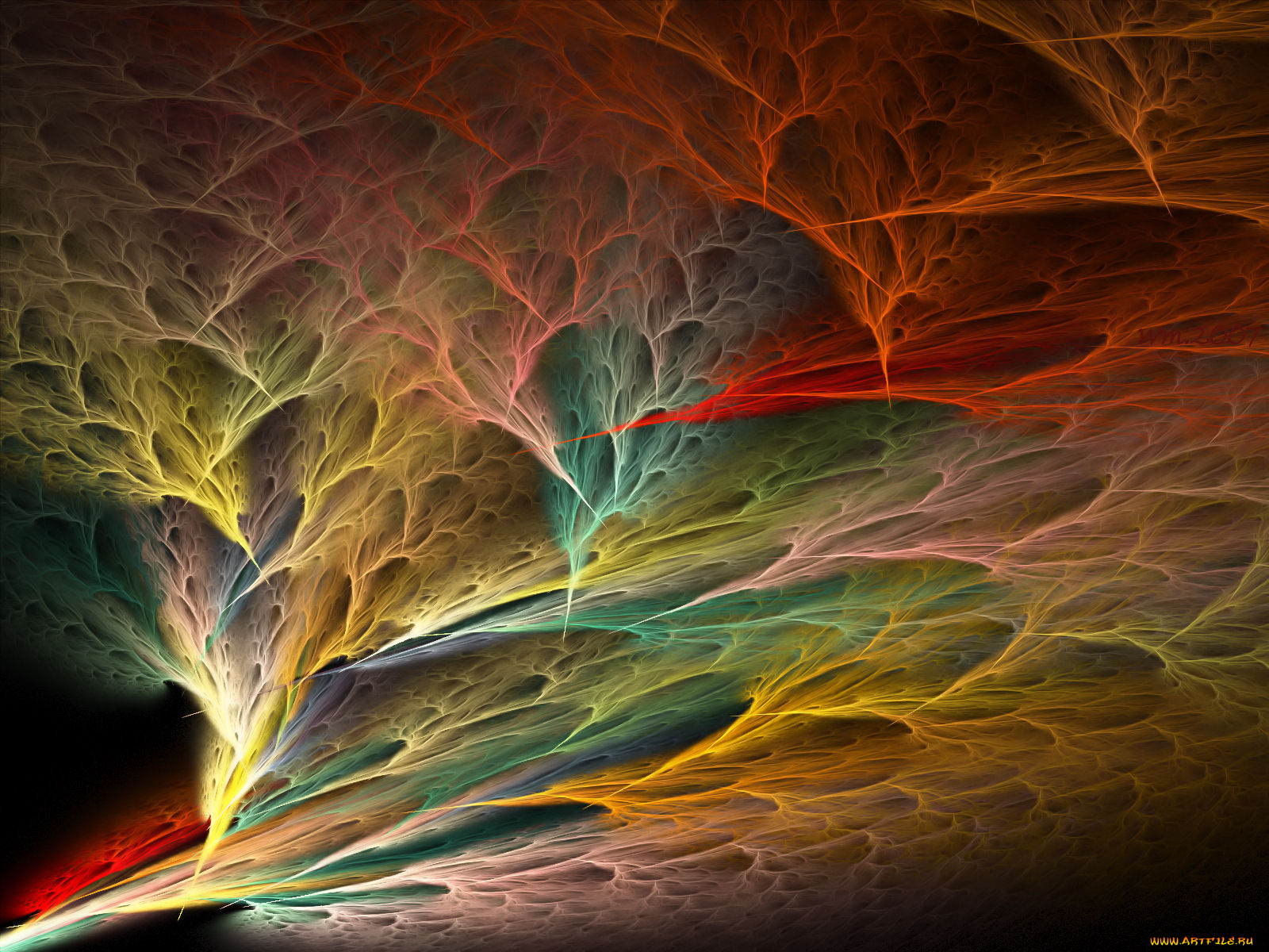 3д, графика, fractal, фракталы, фон, узор, рисунок