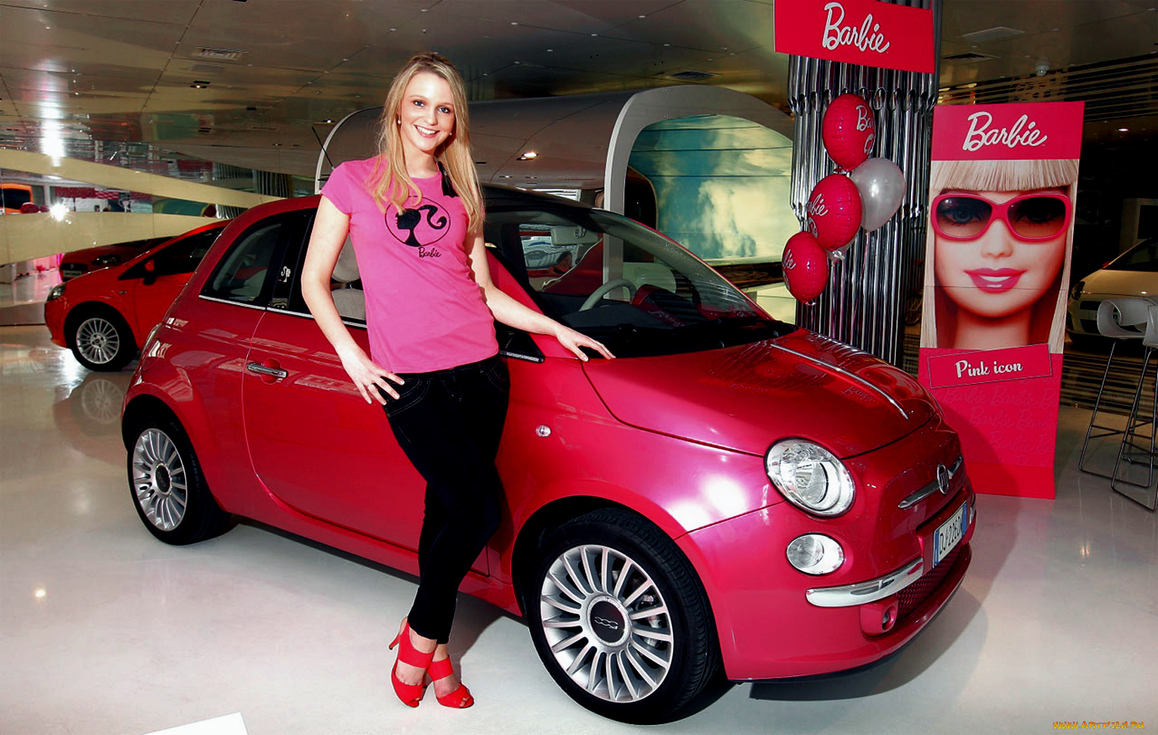 автомобили, авто, девушками