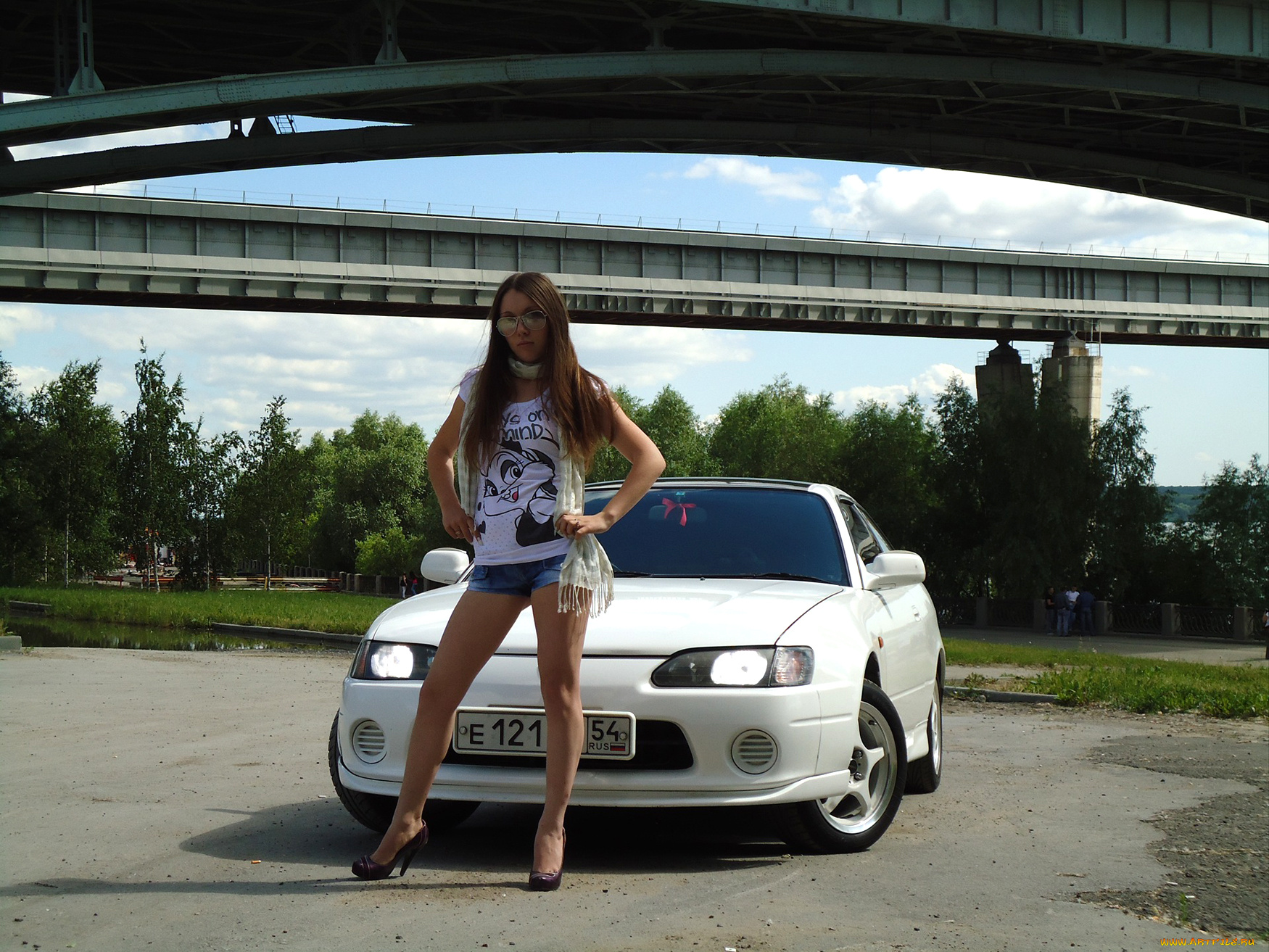 автомобили, авто, девушками