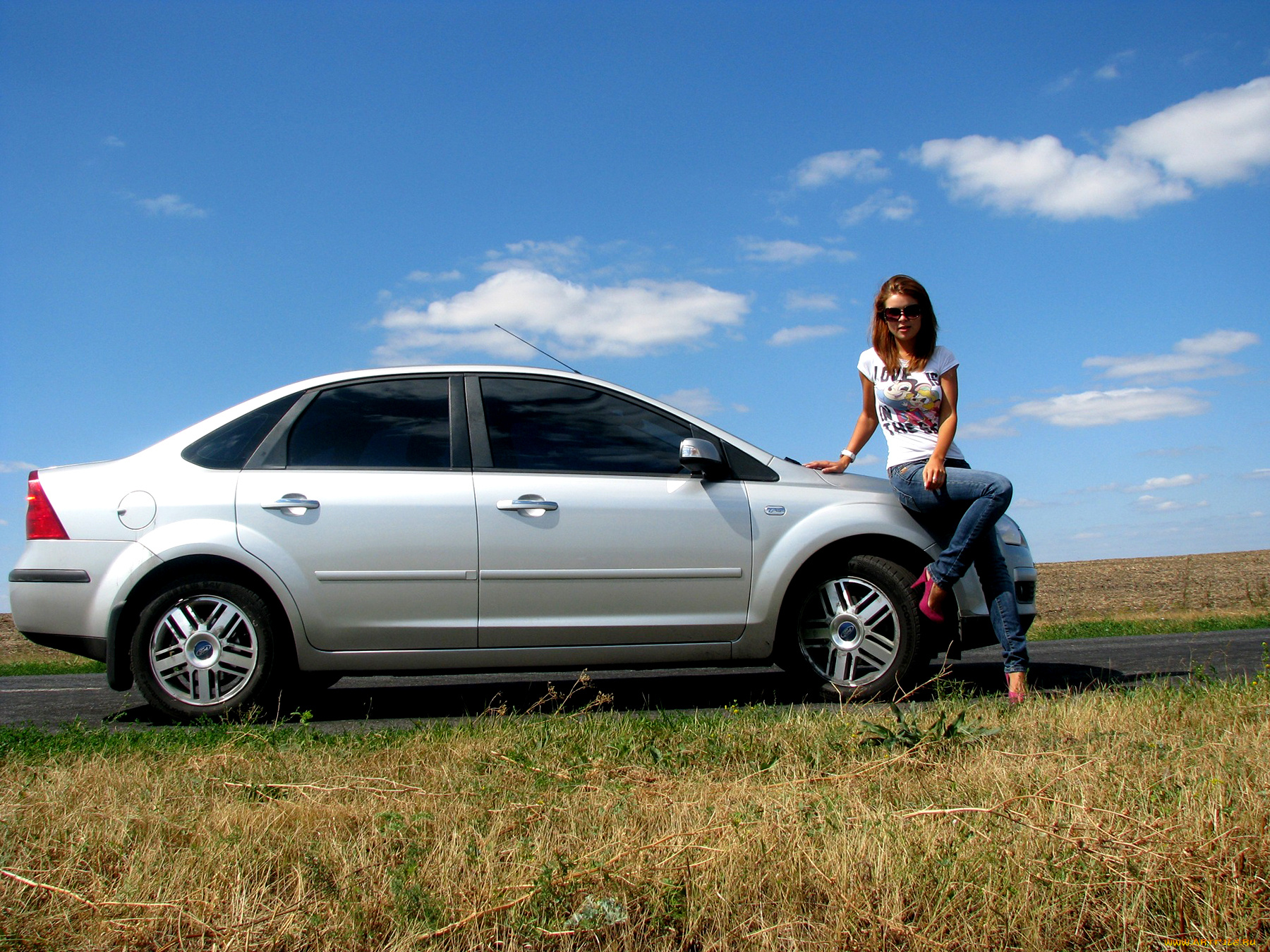 автомобили, авто, девушками