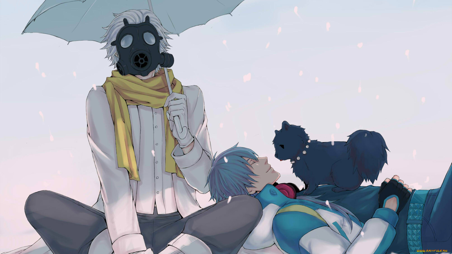 аниме, dramatical, murder, aoba, clear, ren