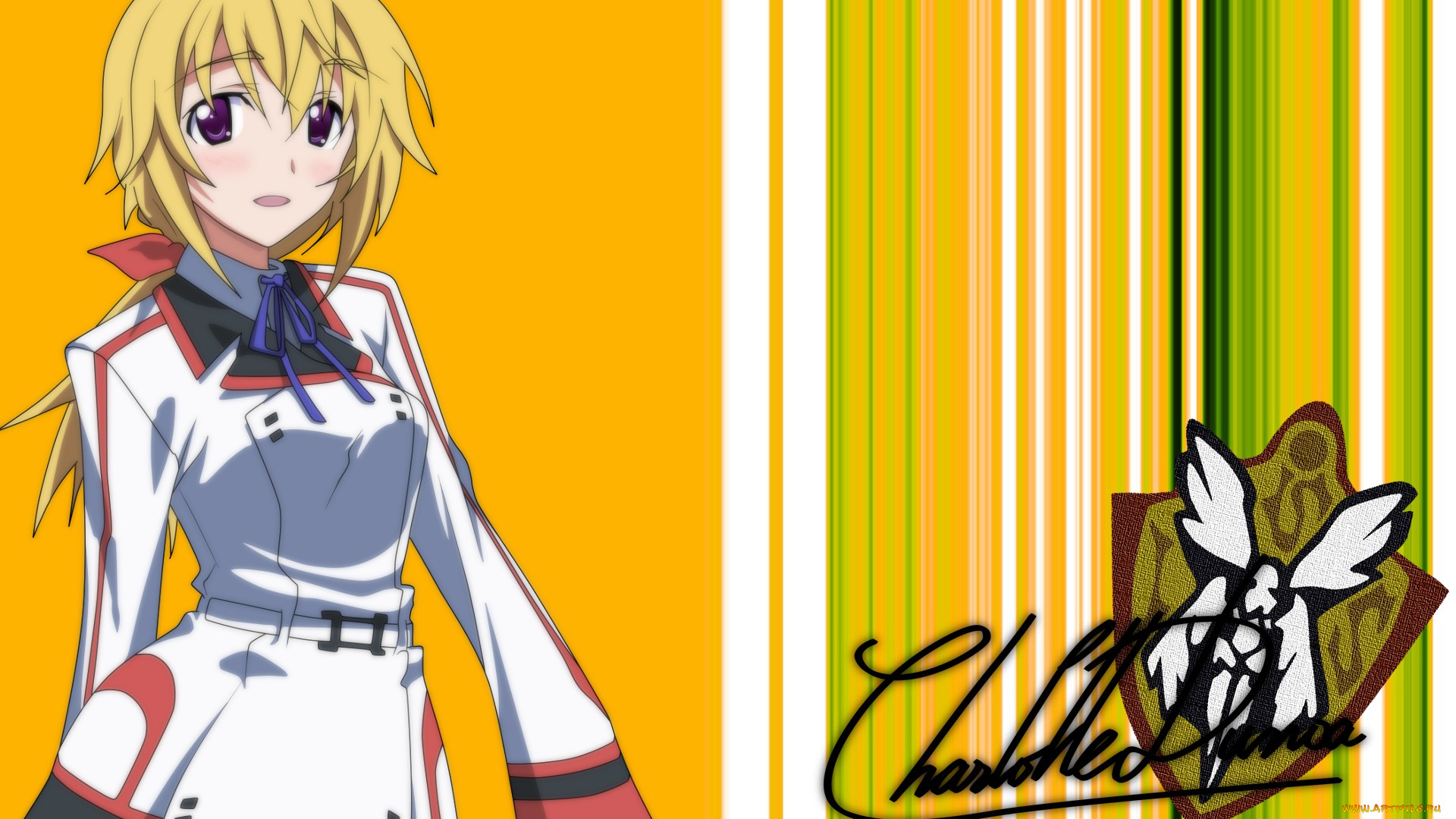 аниме, infinite, stratos, девочка