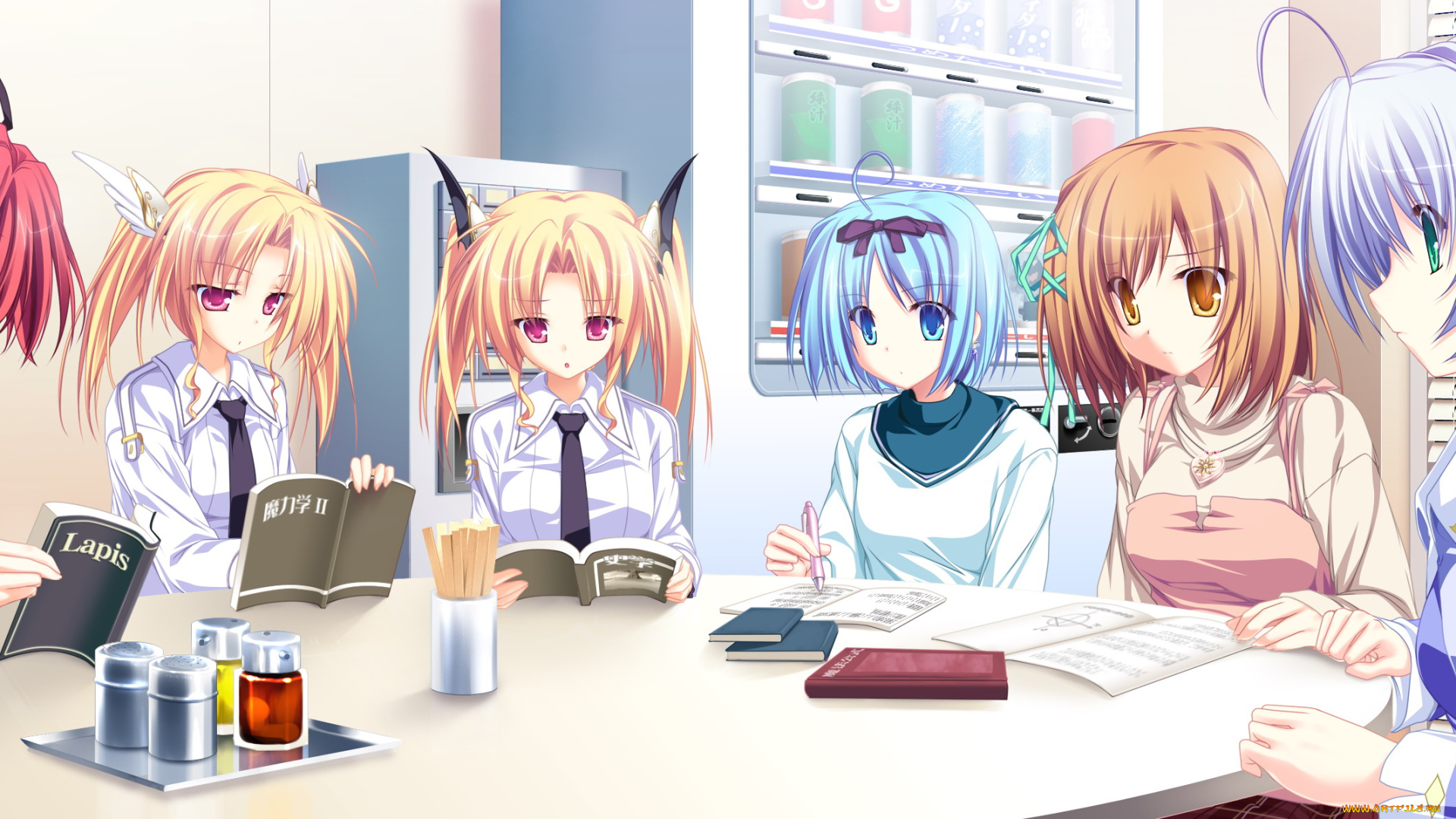 аниме, magus, tale, kujou, yuuka, alicia, infans, rena, geminis, koyuki, amagase, nina, seera, finis, victoria