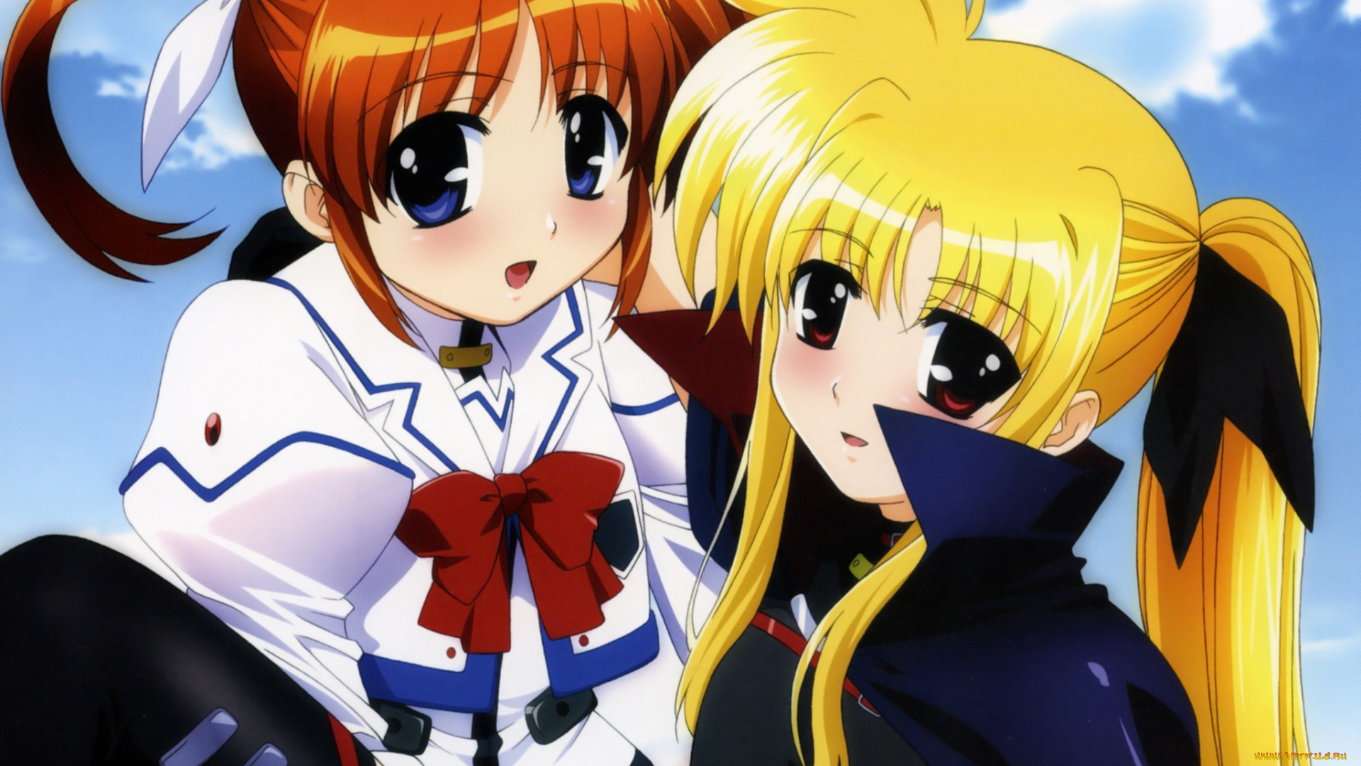 аниме, mahou, shoujo, lyrical, nanoha