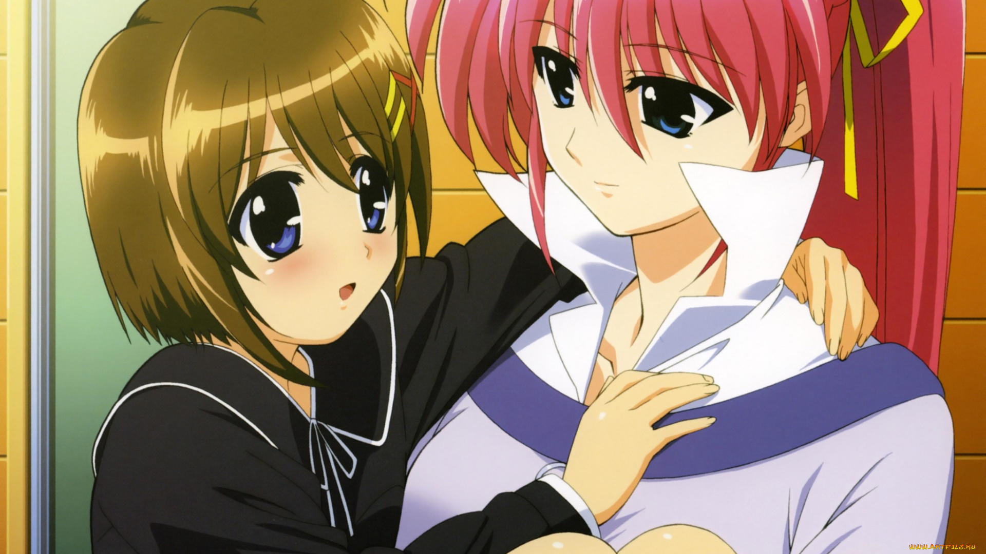 аниме, mahou, shoujo, lyrical, nanoha, й, ц, у, к, ен, г, ш, щ, з, х, ф, ы, в, а, п