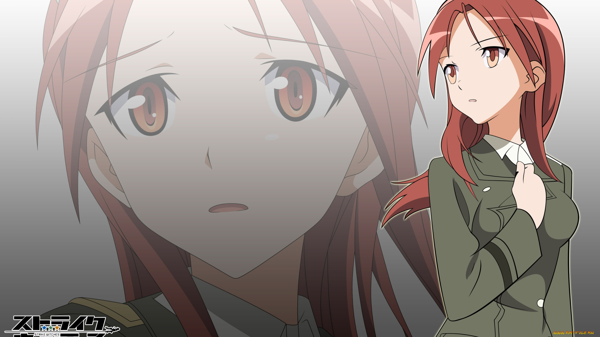 аниме, strike, witches