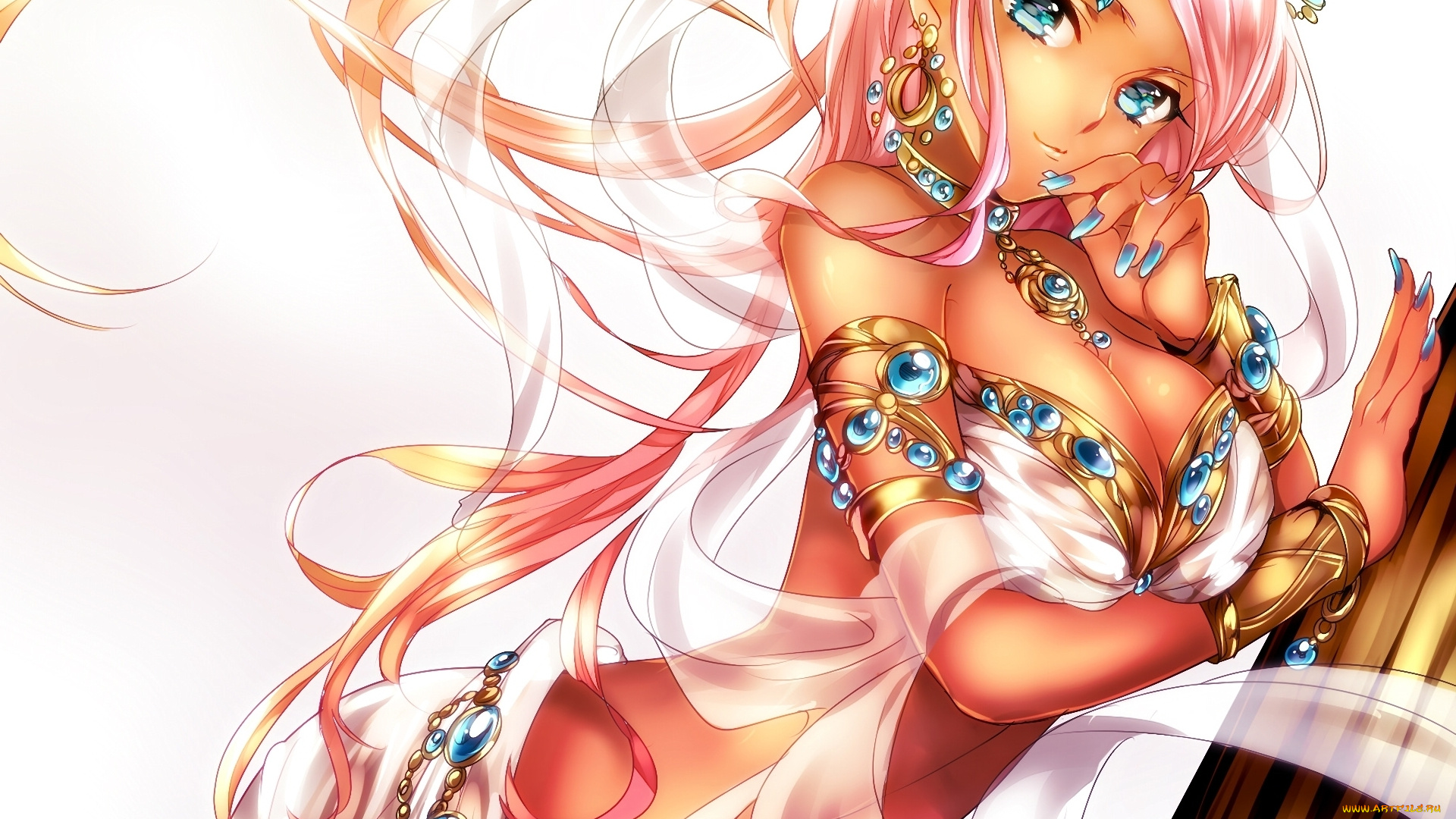 аниме, vocaloid, megurine, luka