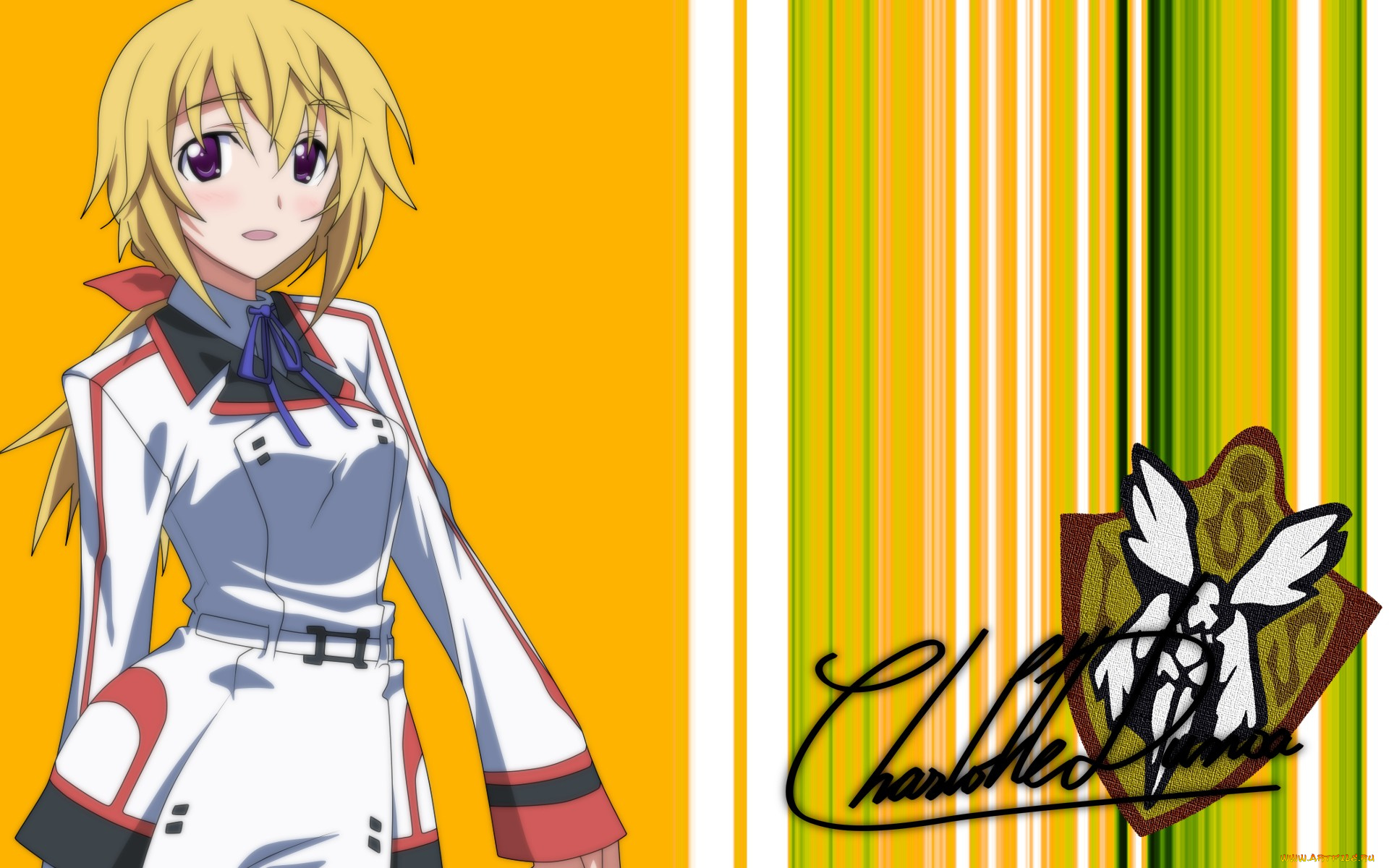 аниме, infinite, stratos, девочка