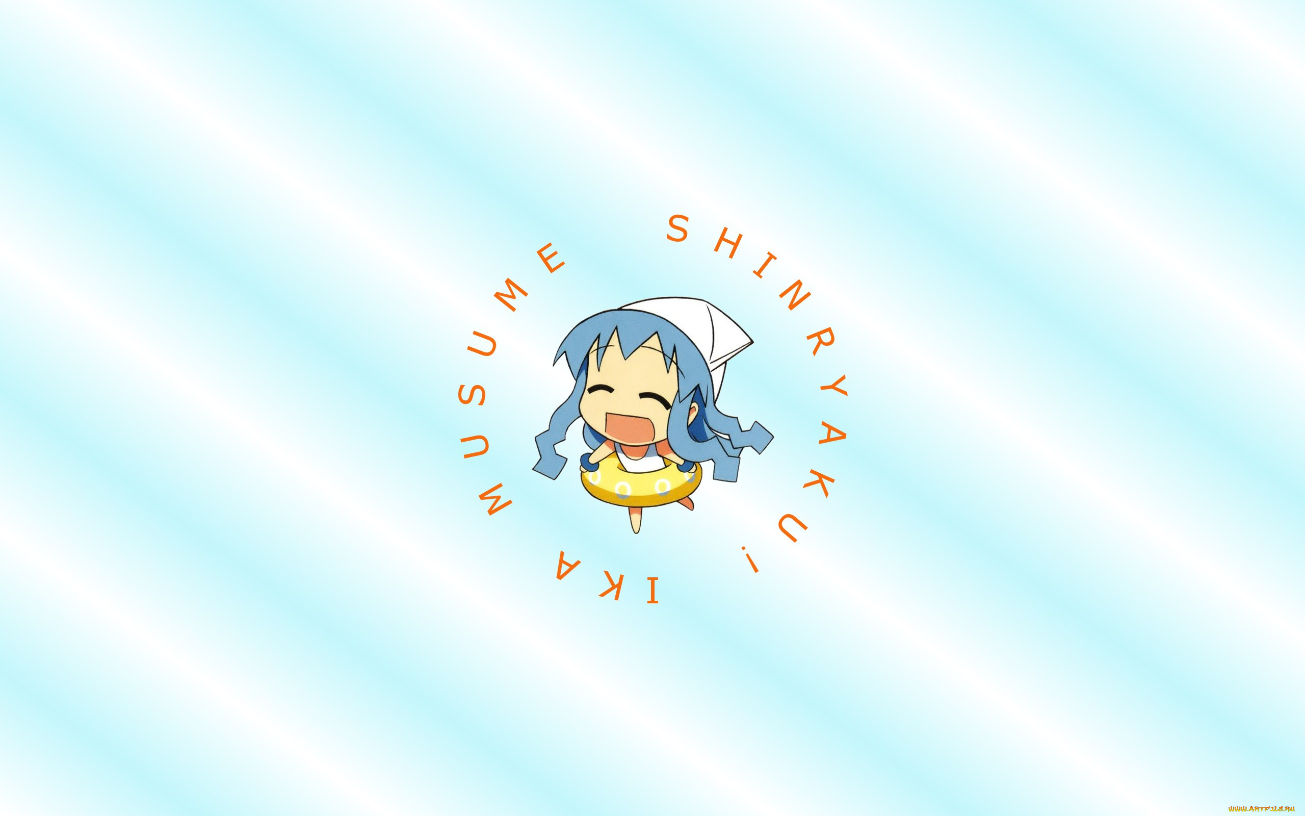 аниме, shinryaku, ika, musume, девушка