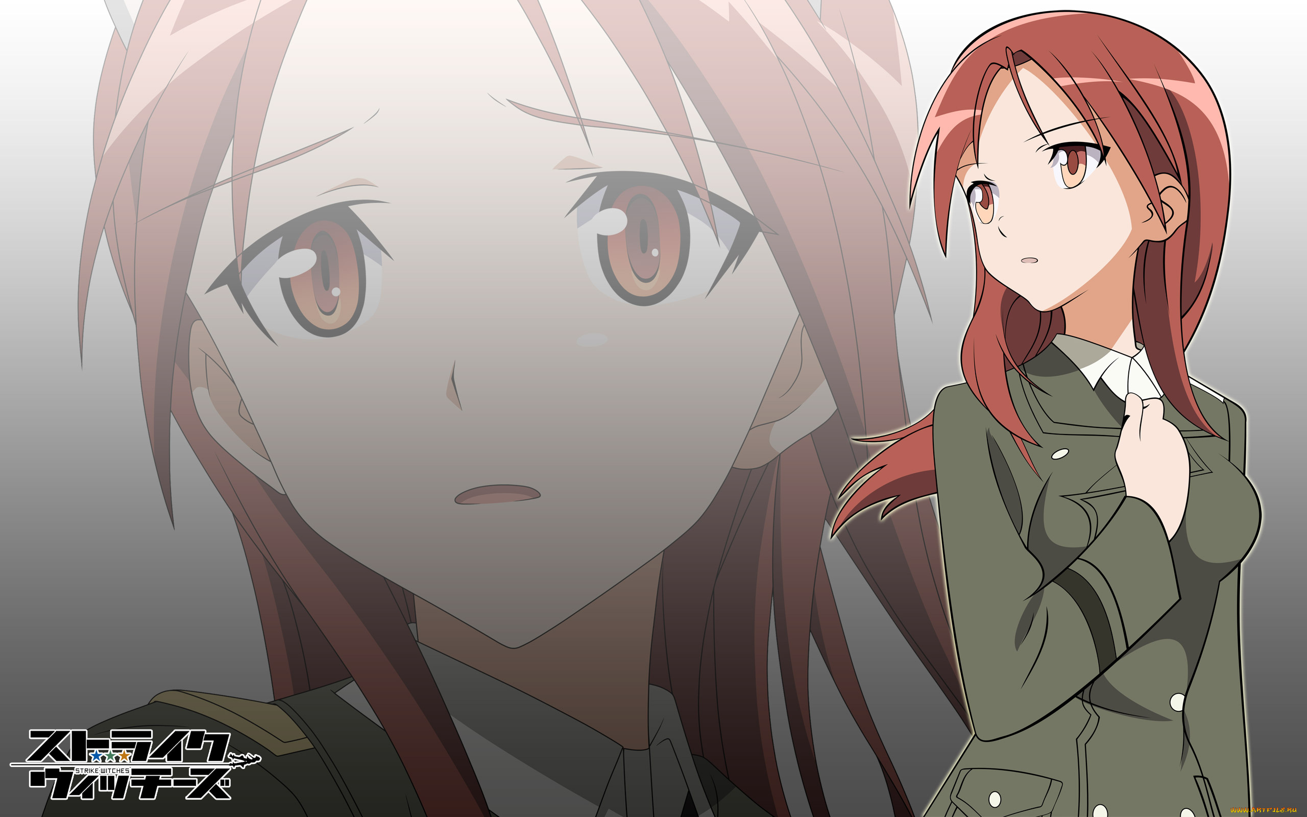 аниме, strike, witches