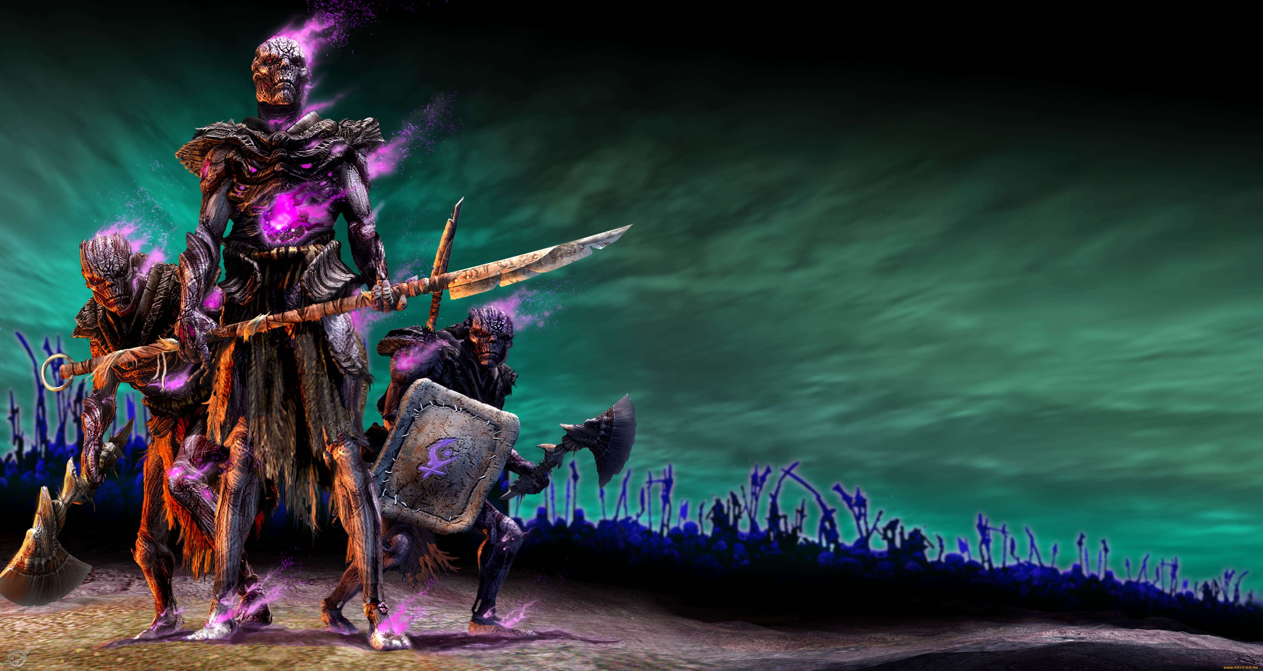 titan, quest, immortal, throne, видео, игры, нежить