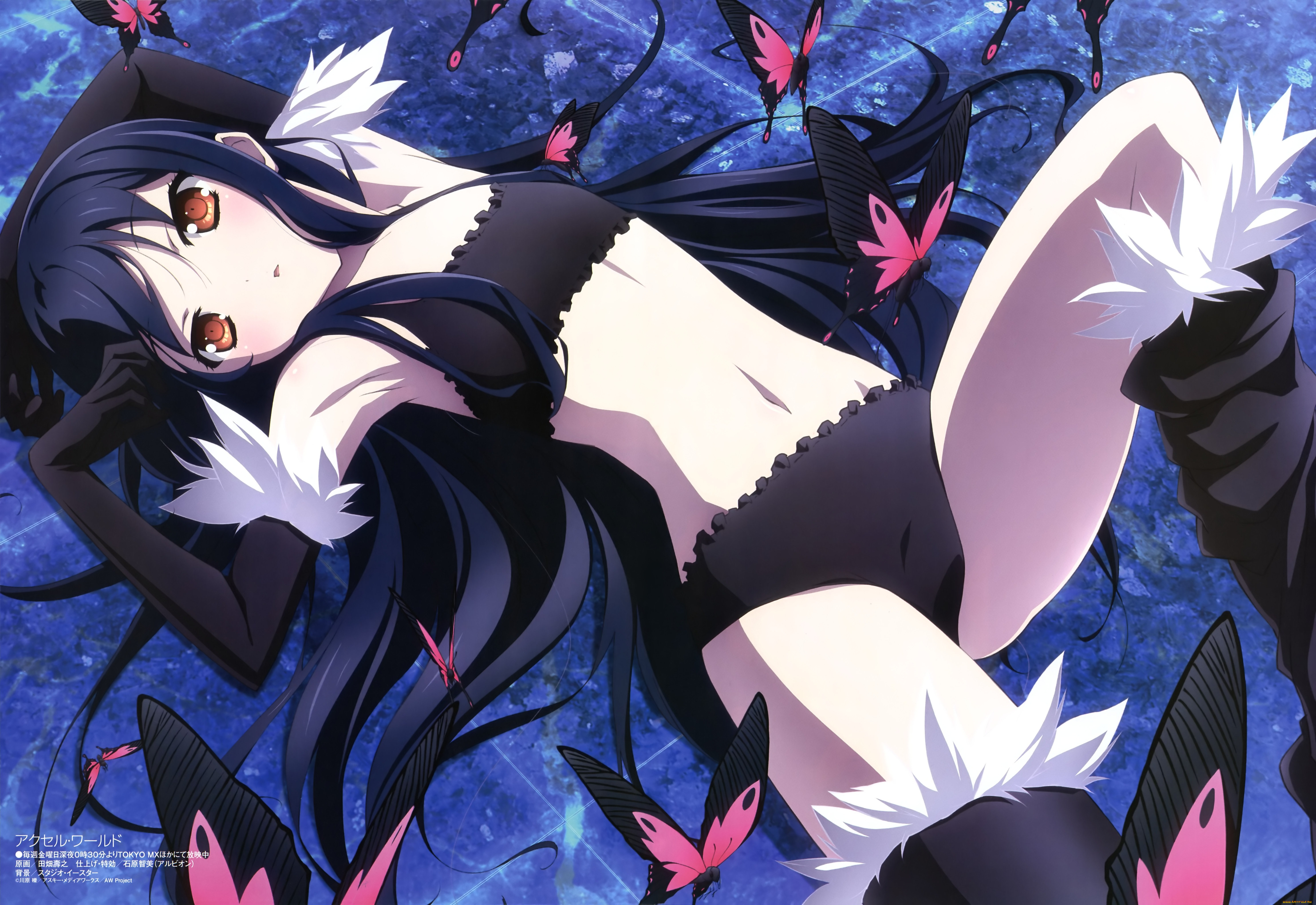 kuroyukihime, аниме, accel, world