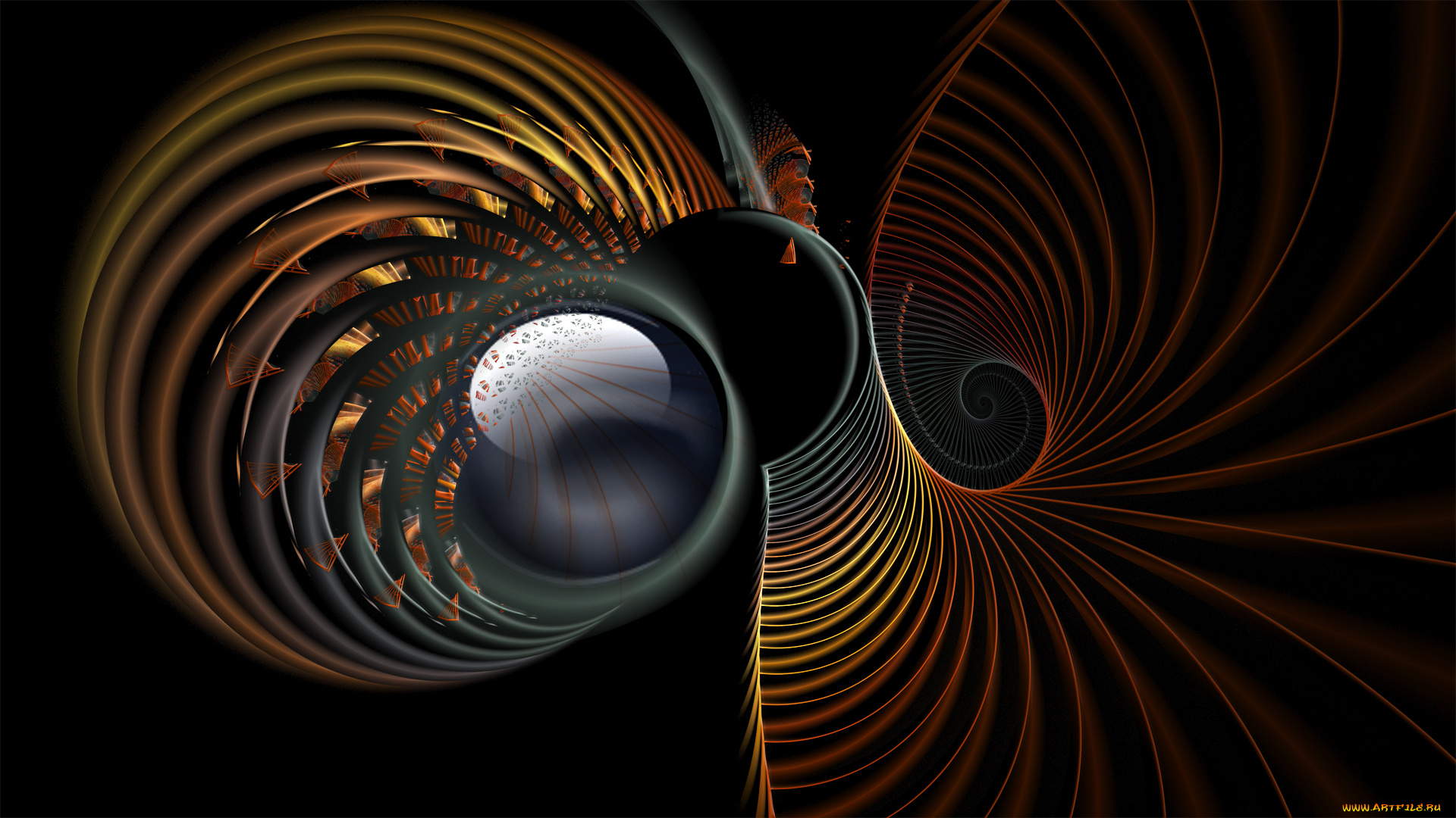 3д, графика, fractal, фракталы, фон, узор, цвета