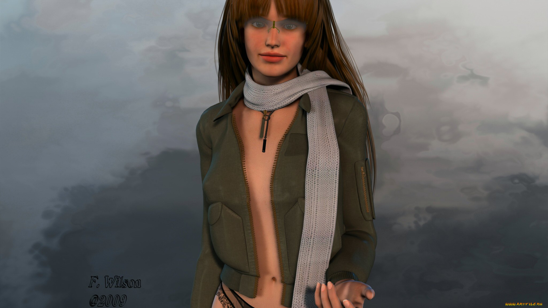 3д, графика, people, люди, девушка