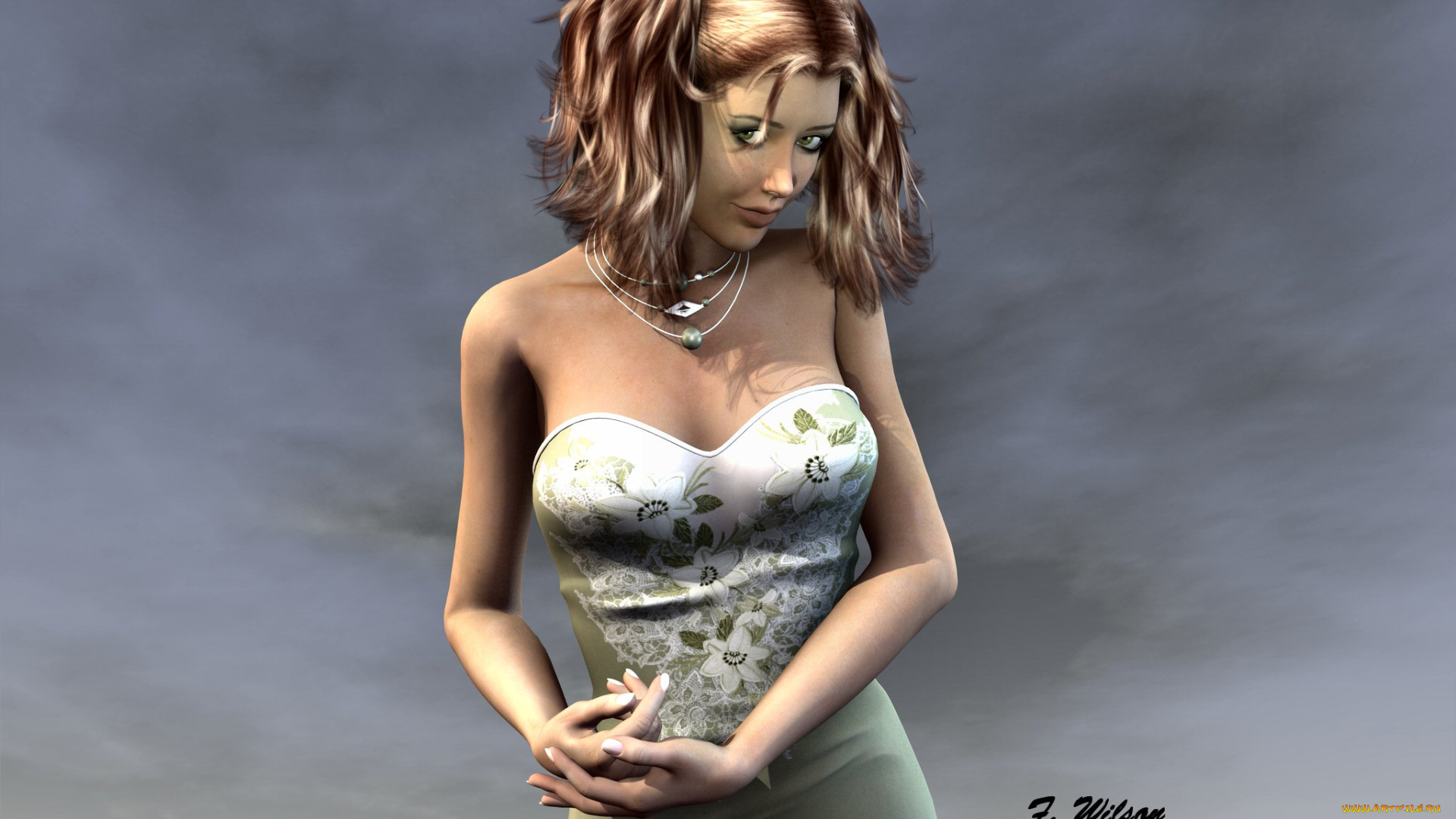 3д, графика, people, люди, девушка