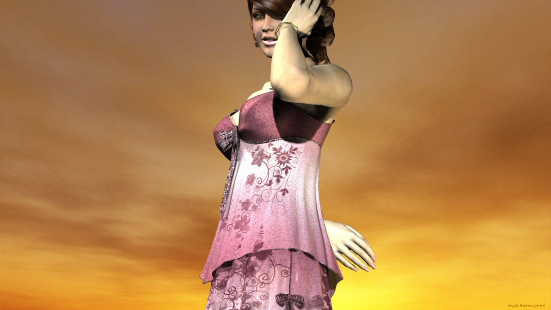 3д, графика, people, люди, девушка