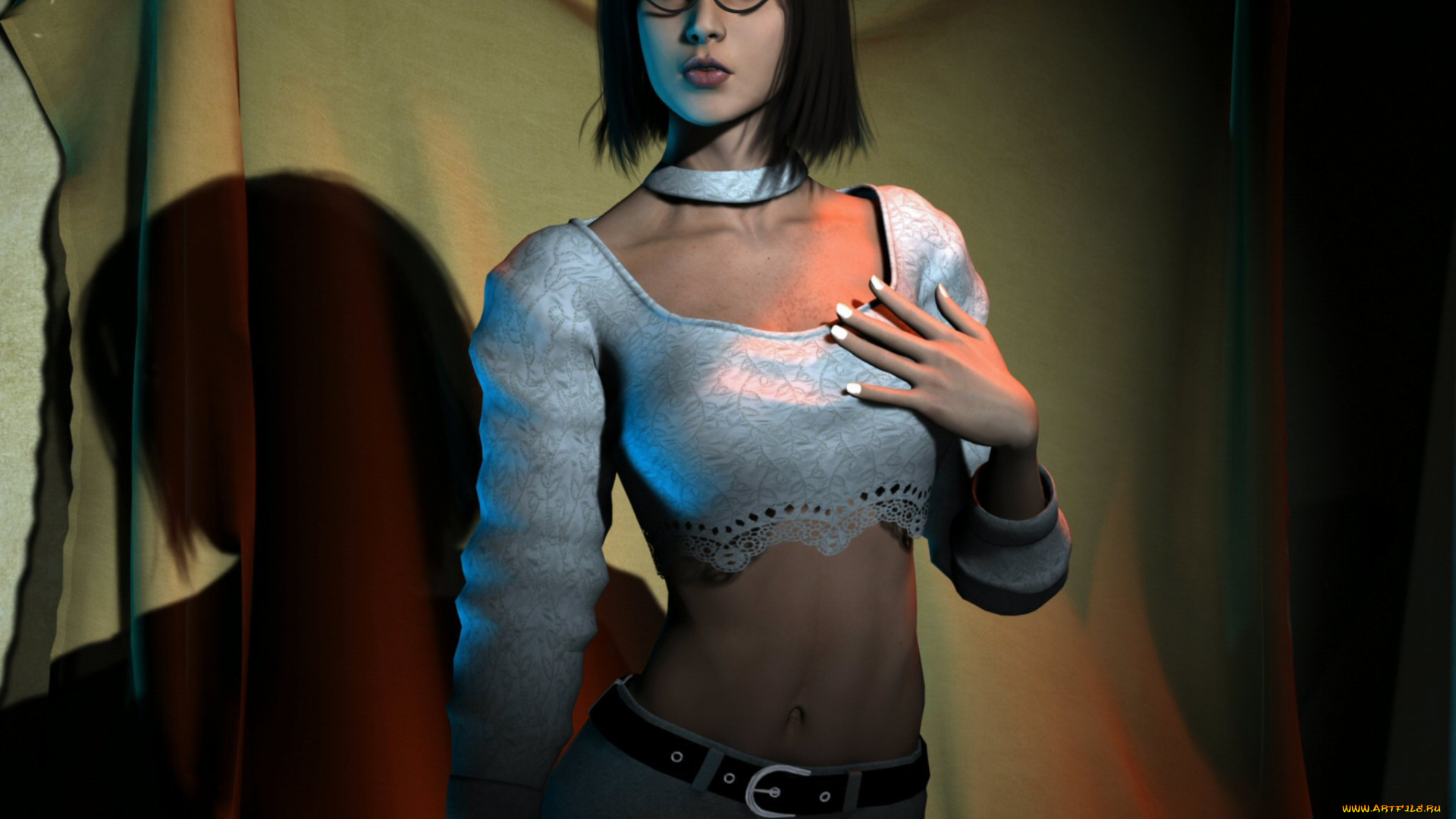 3д, графика, people, люди, девушка