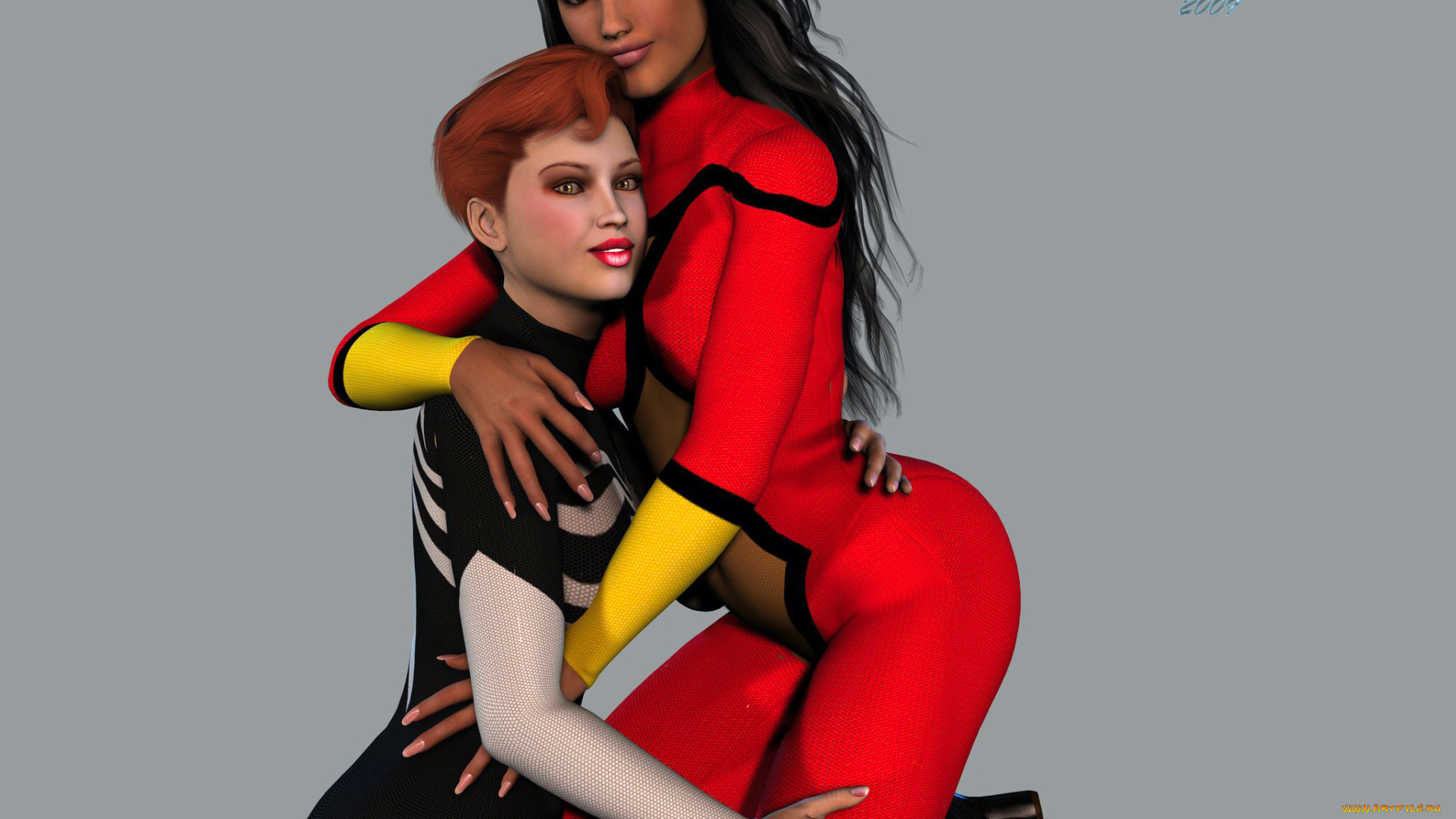 3д, графика, people, люди, девушки