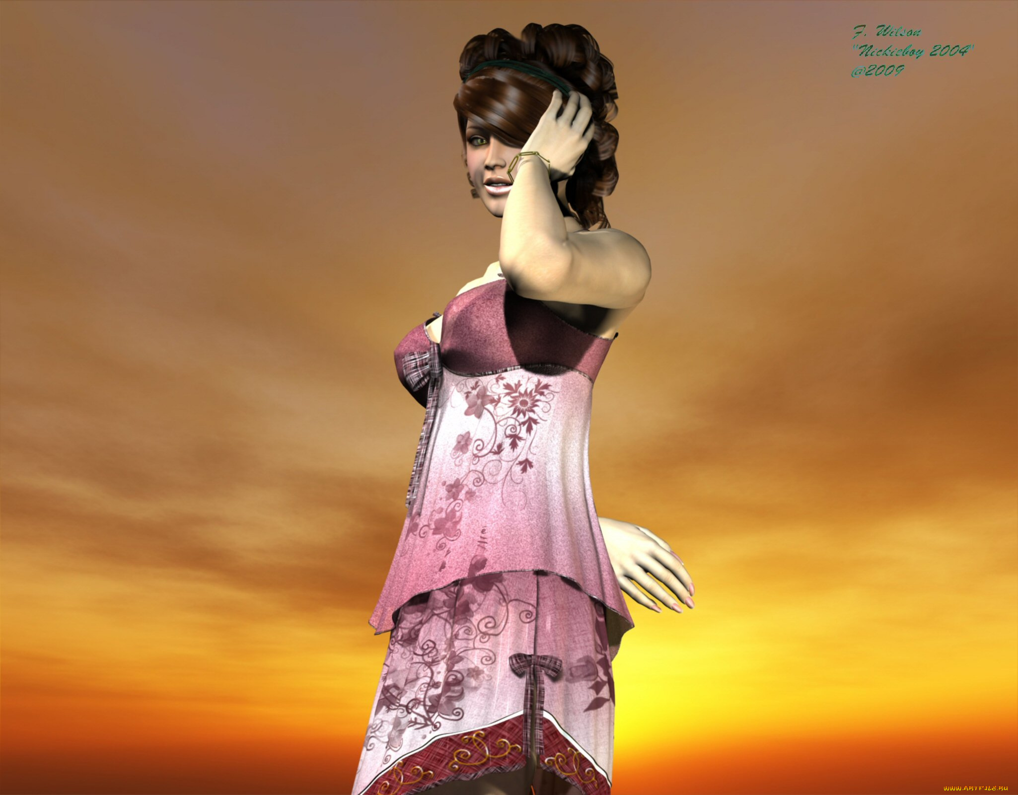 3д, графика, people, люди, девушка