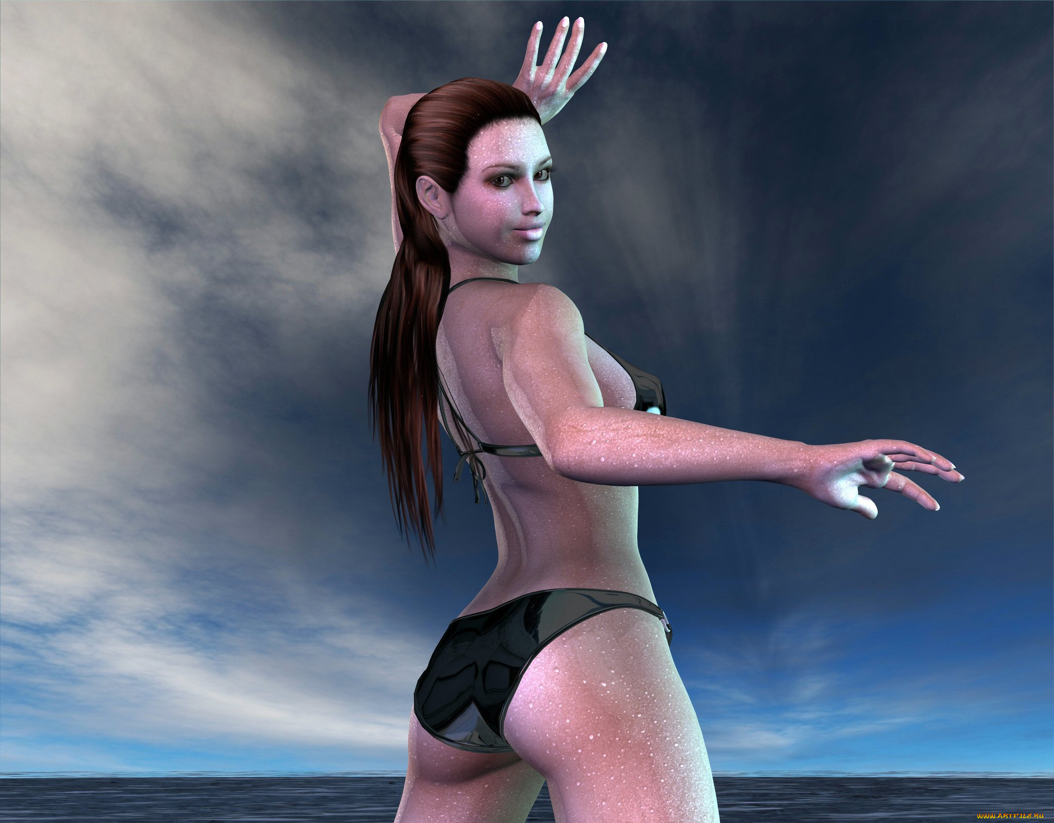 3д, графика, people, люди, девушка