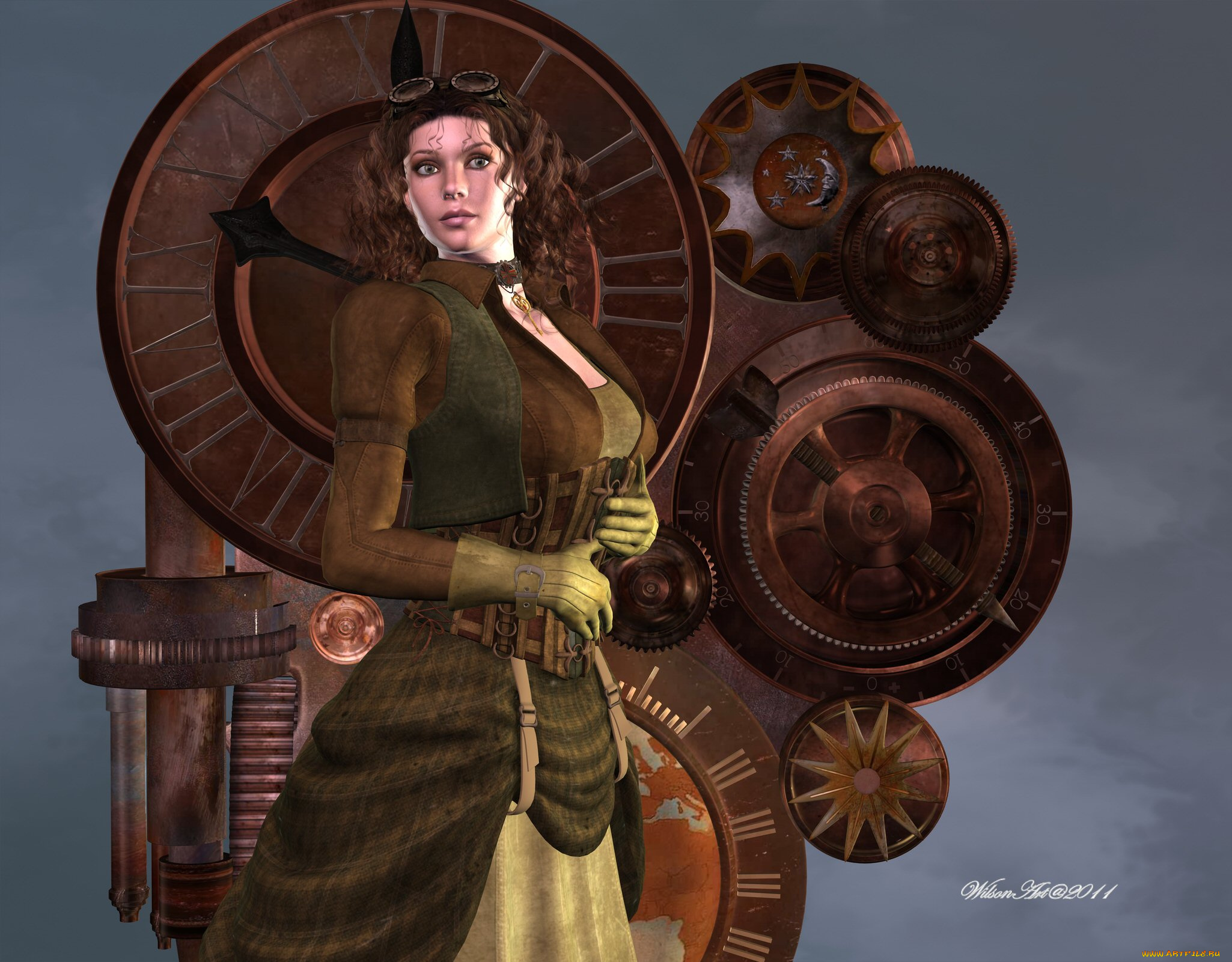 3д, графика, people, люди, девушка